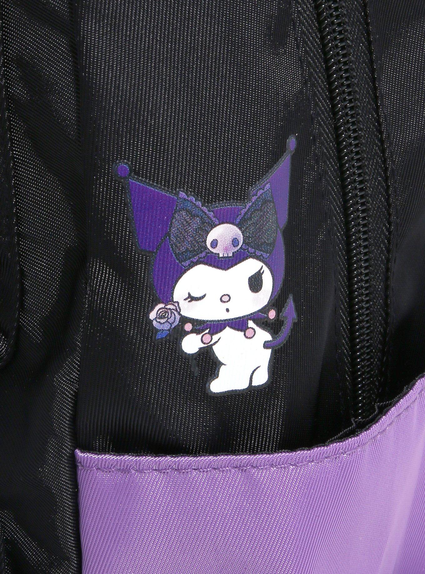 Kuromi Butterfly Multi-Pocket Backpack, , alternate