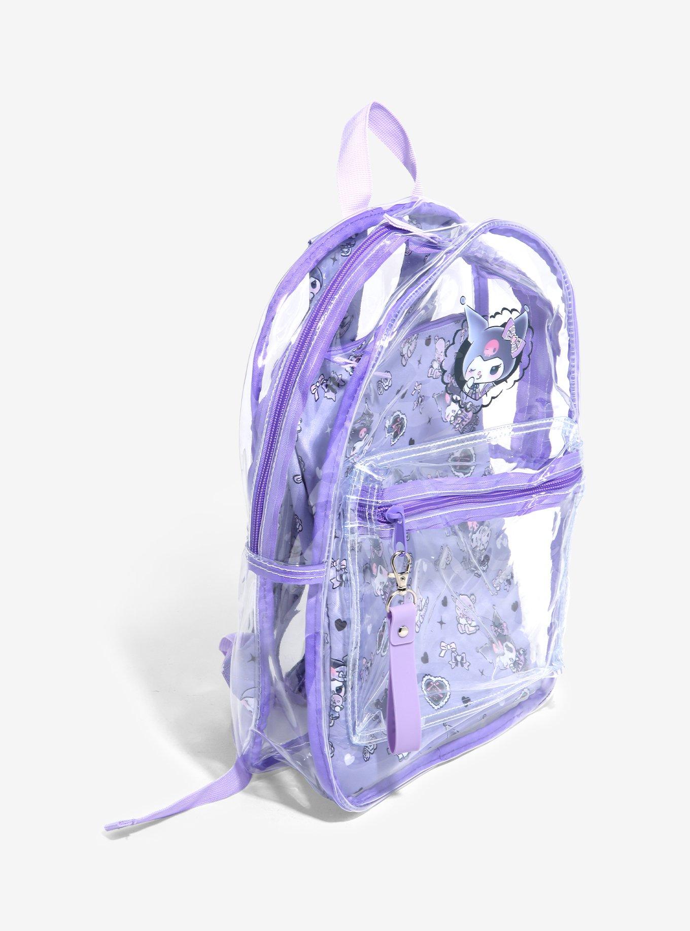 Kuromi Lolita Clear Backpack, , hi-res