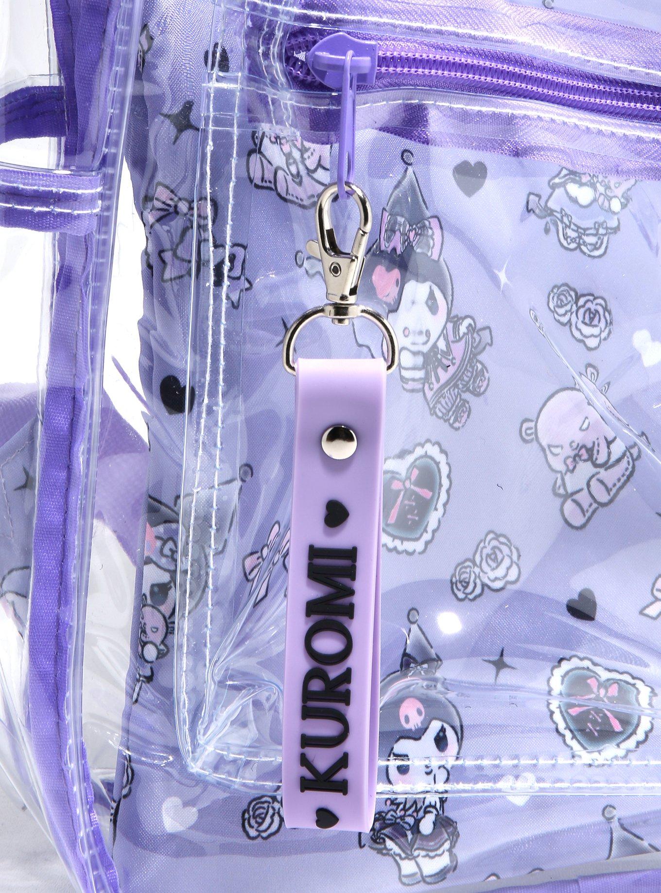 Kuromi Lolita Clear Backpack, , alternate
