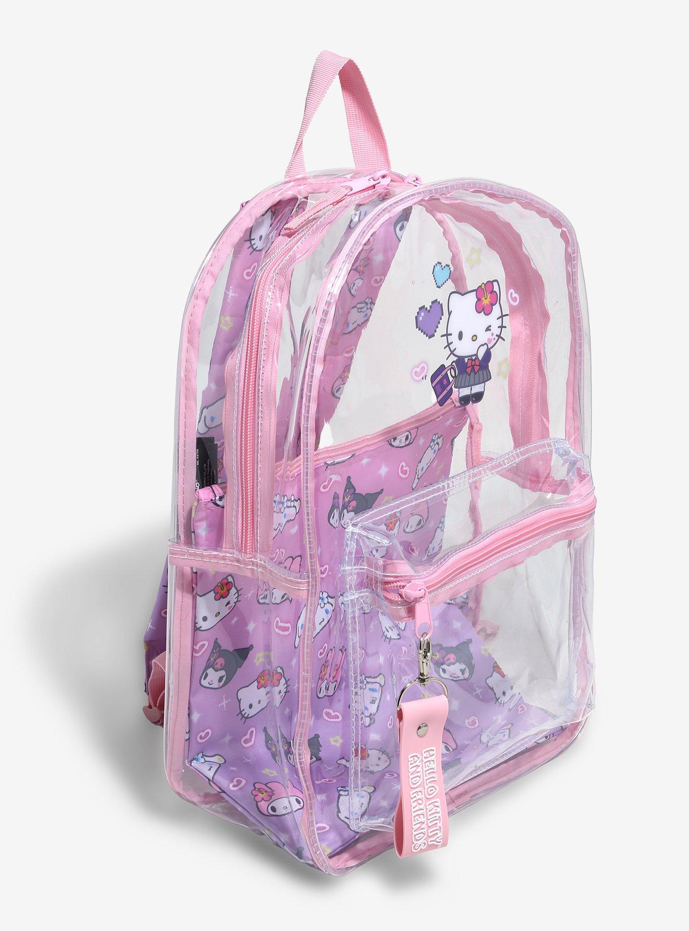 Hello Kitty And Friends Kogyaru Clear Backpack, , hi-res