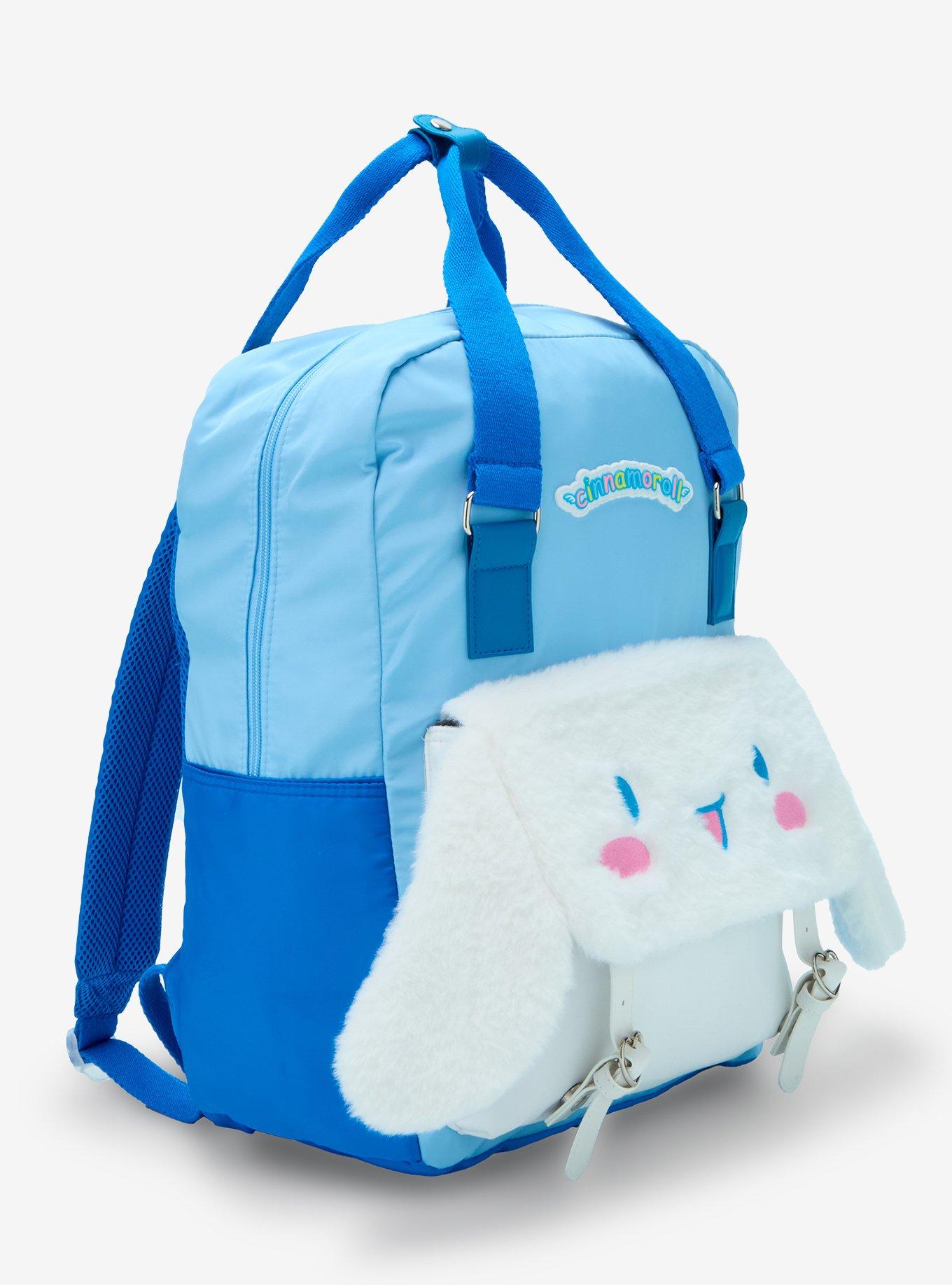Cinnamoroll Fluffy Pocket Rectangular Backpack, , hi-res