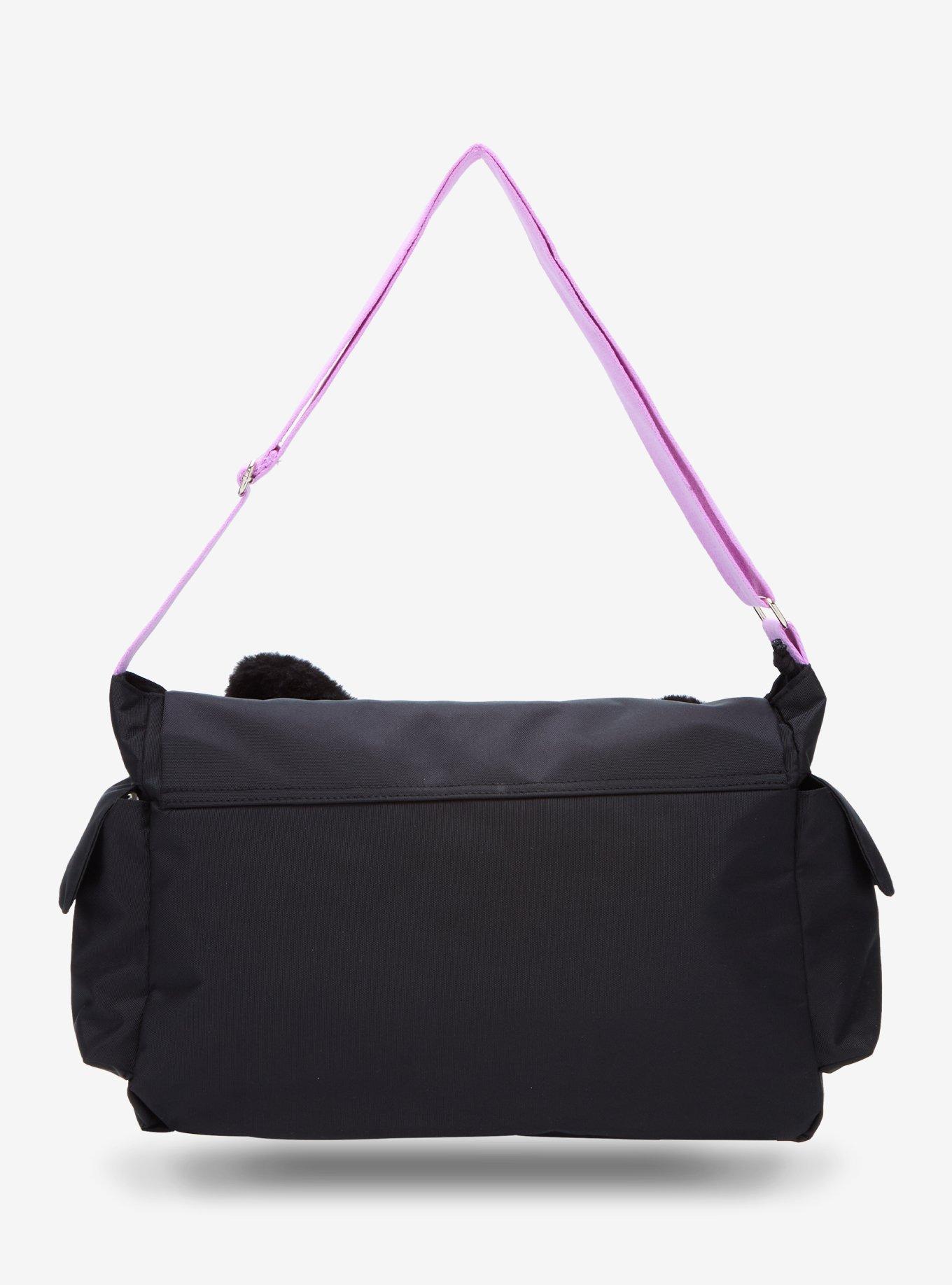 Chococat Figural Fuzzy Messenger Bag, , alternate