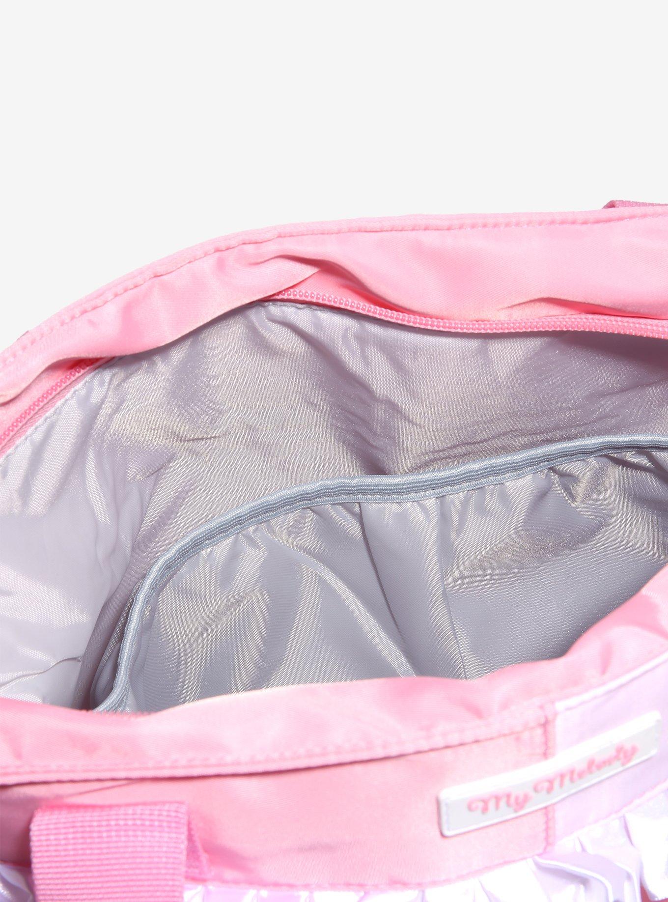 My Melody Stripe Ribbon Cargo Tote Bag, , alternate