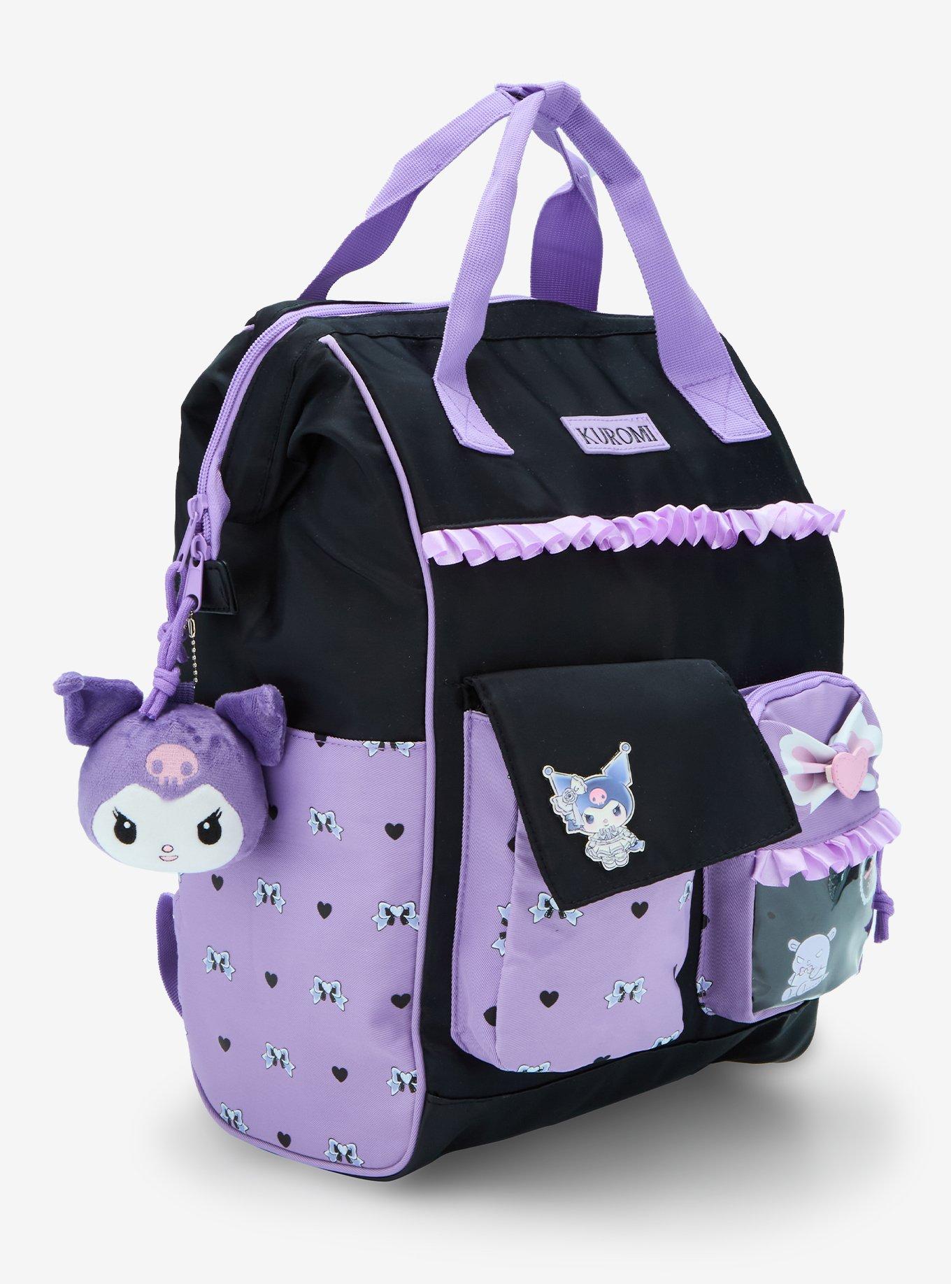 Kuromi Lolita Multi-Pocket Backpack, , hi-res