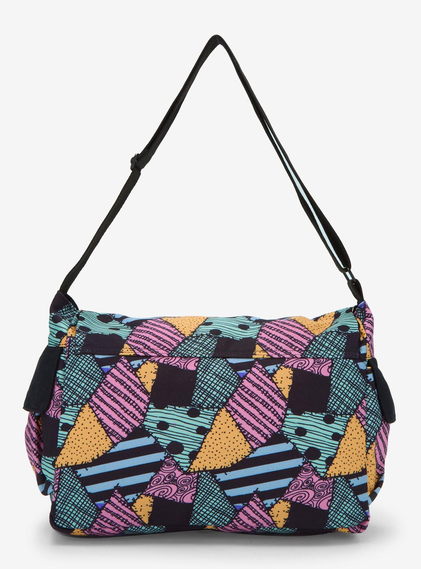 The Nightmare Before Christmas Jack & Sally Messenger Bag, , alternate