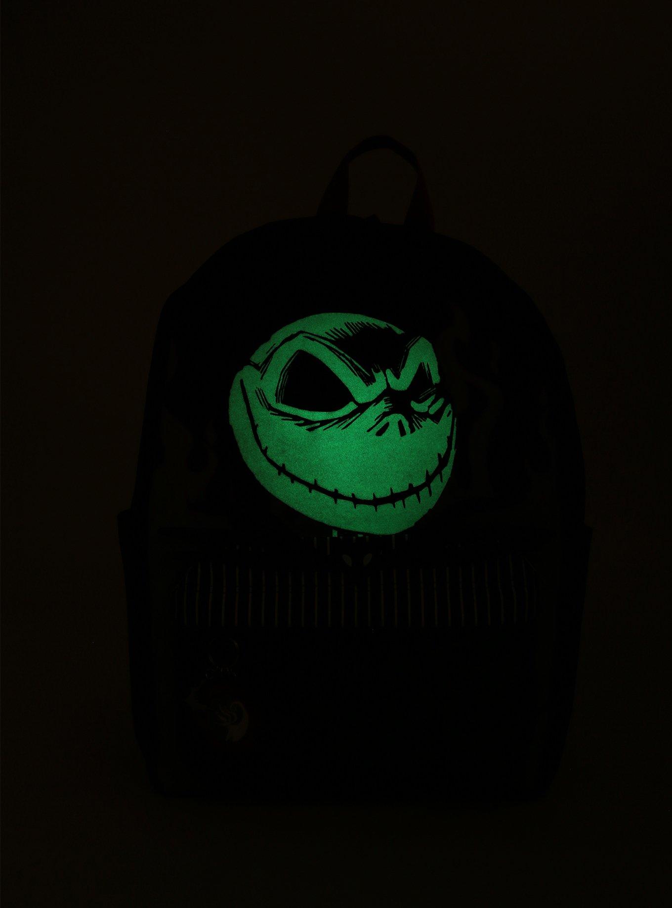 The Nightmare Before Christmas Jack Glow-In-The-Dark Backpack, , hi-res