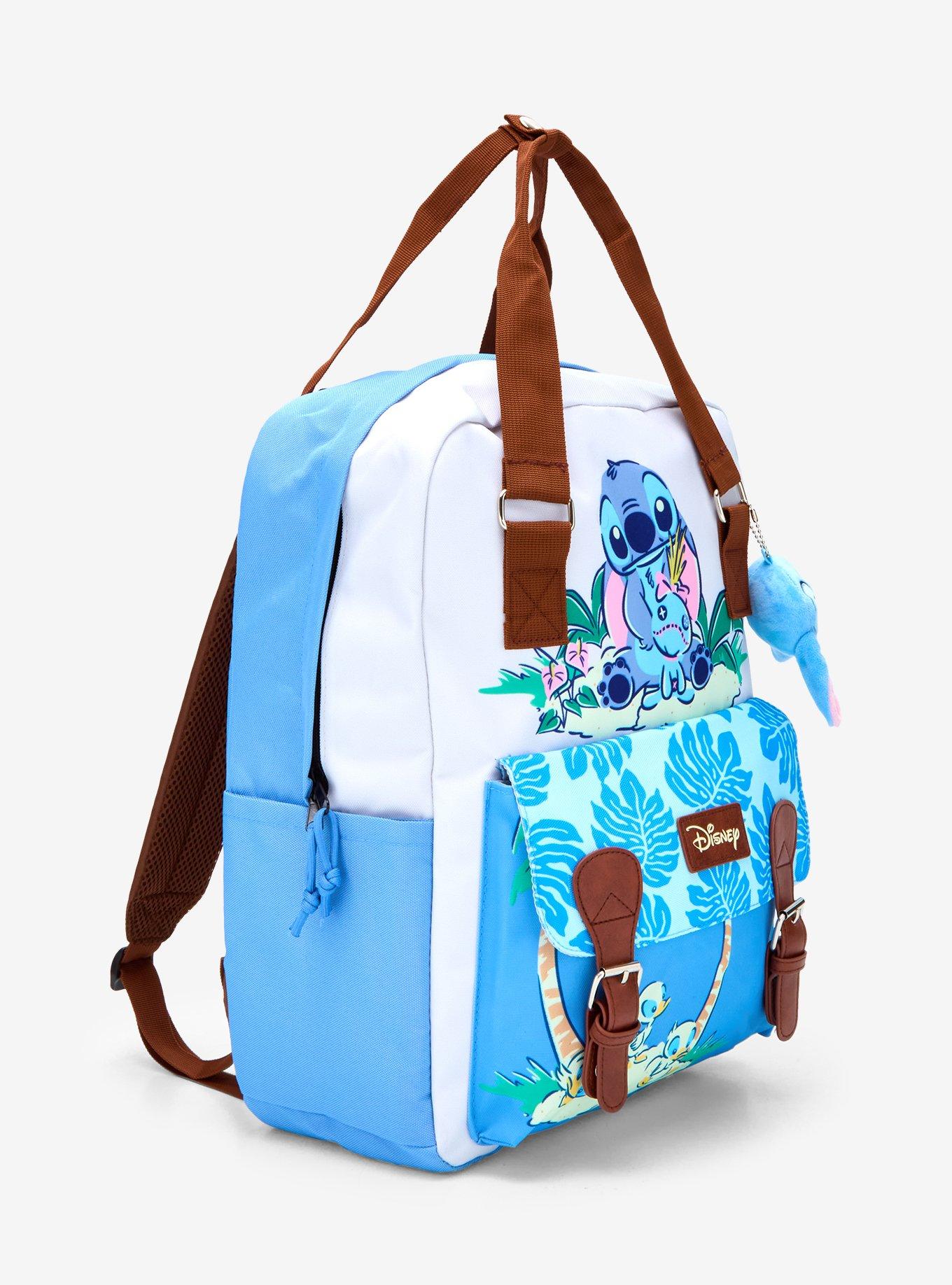 Disney Stitch Color-Block Backpack, , hi-res