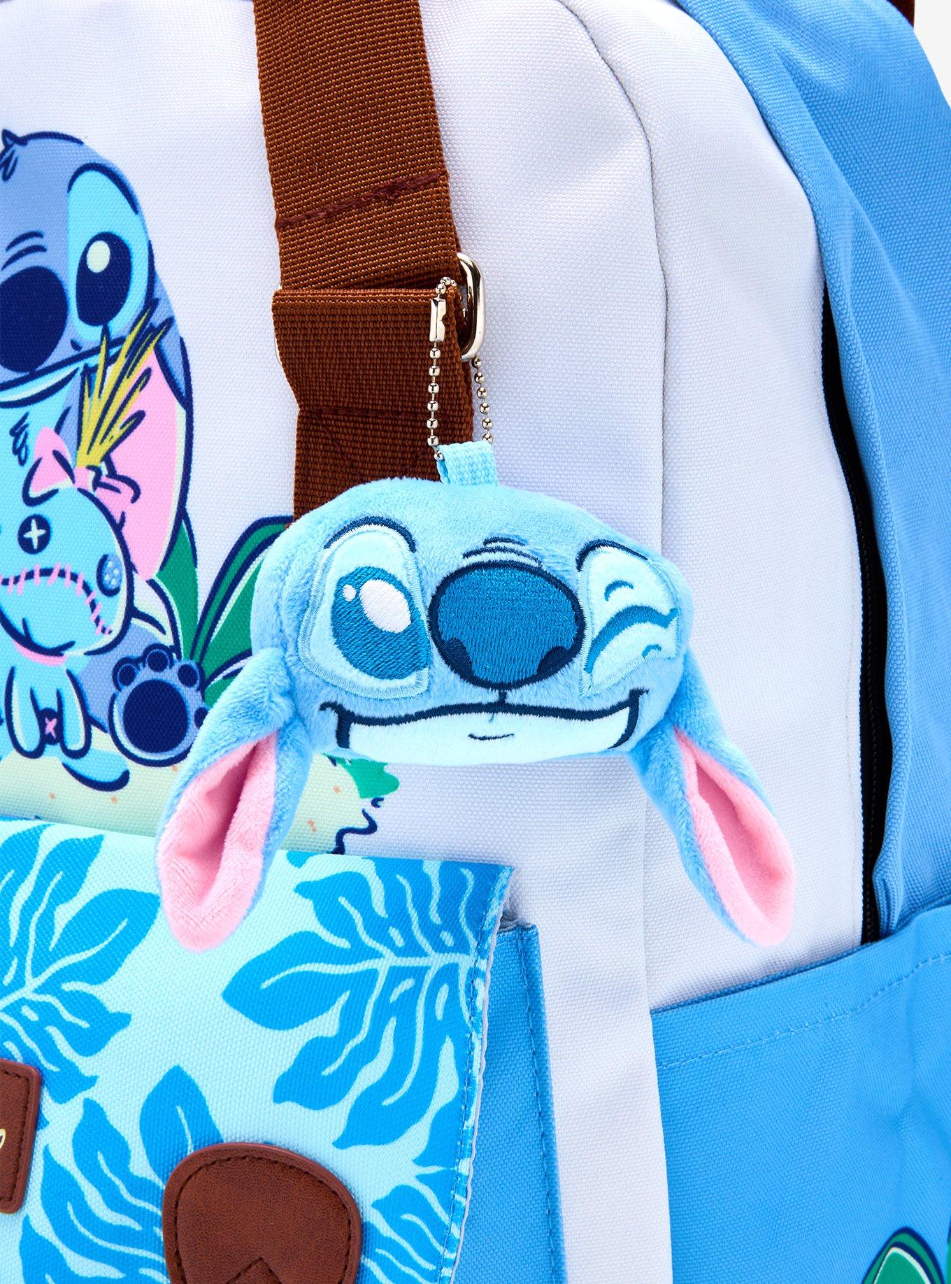 Disney Stitch Color-Block Backpack, , alternate