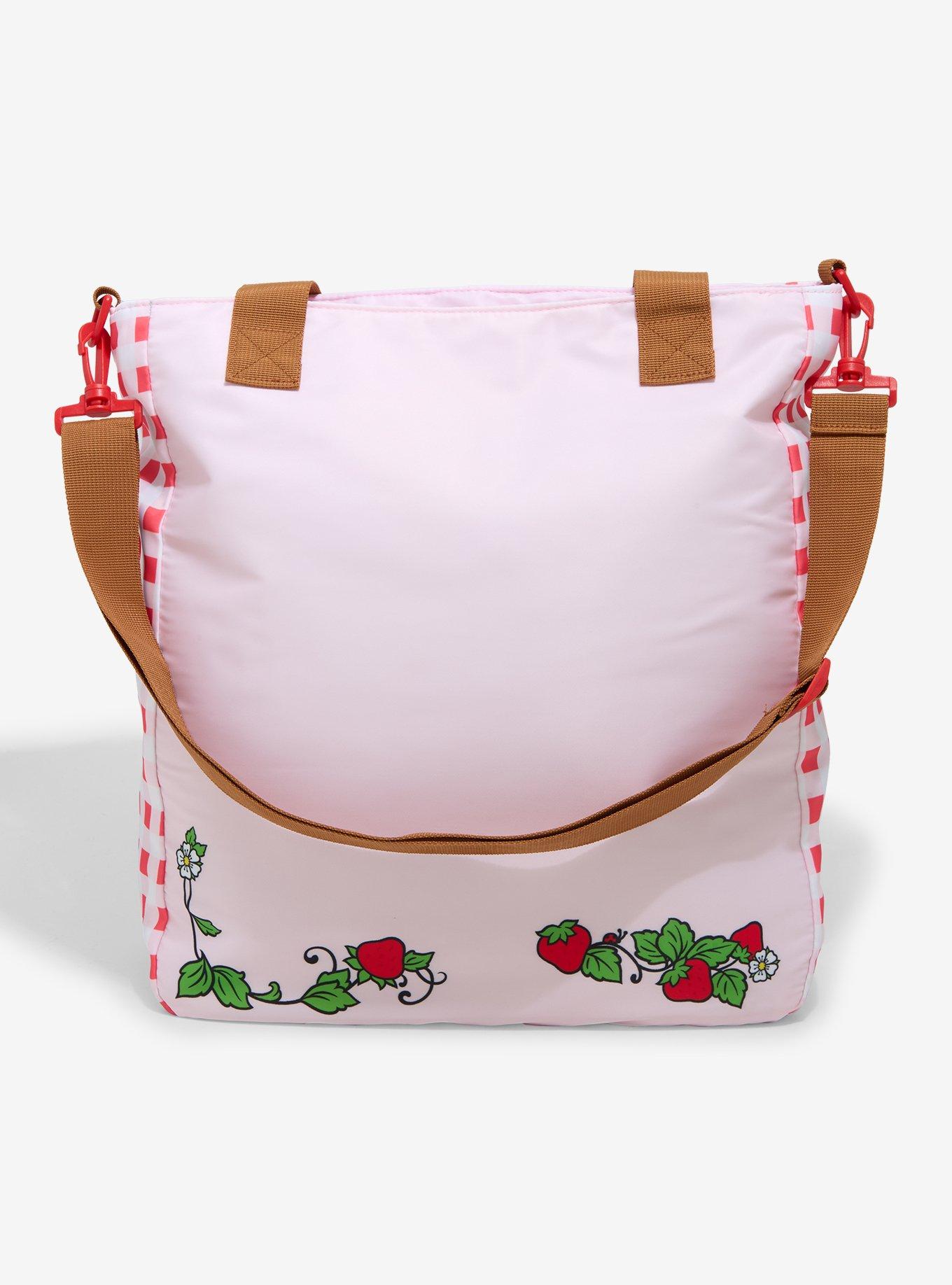 Strawberry Shortcake Ruffle Padded Tote Bag, , alternate