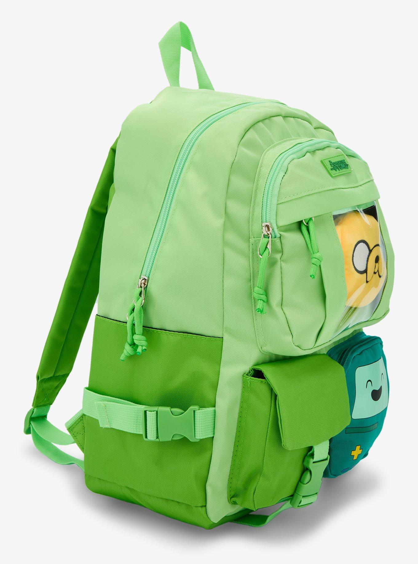 Adventure Time BMO Jake Multi Pocket Backpack, , hi-res