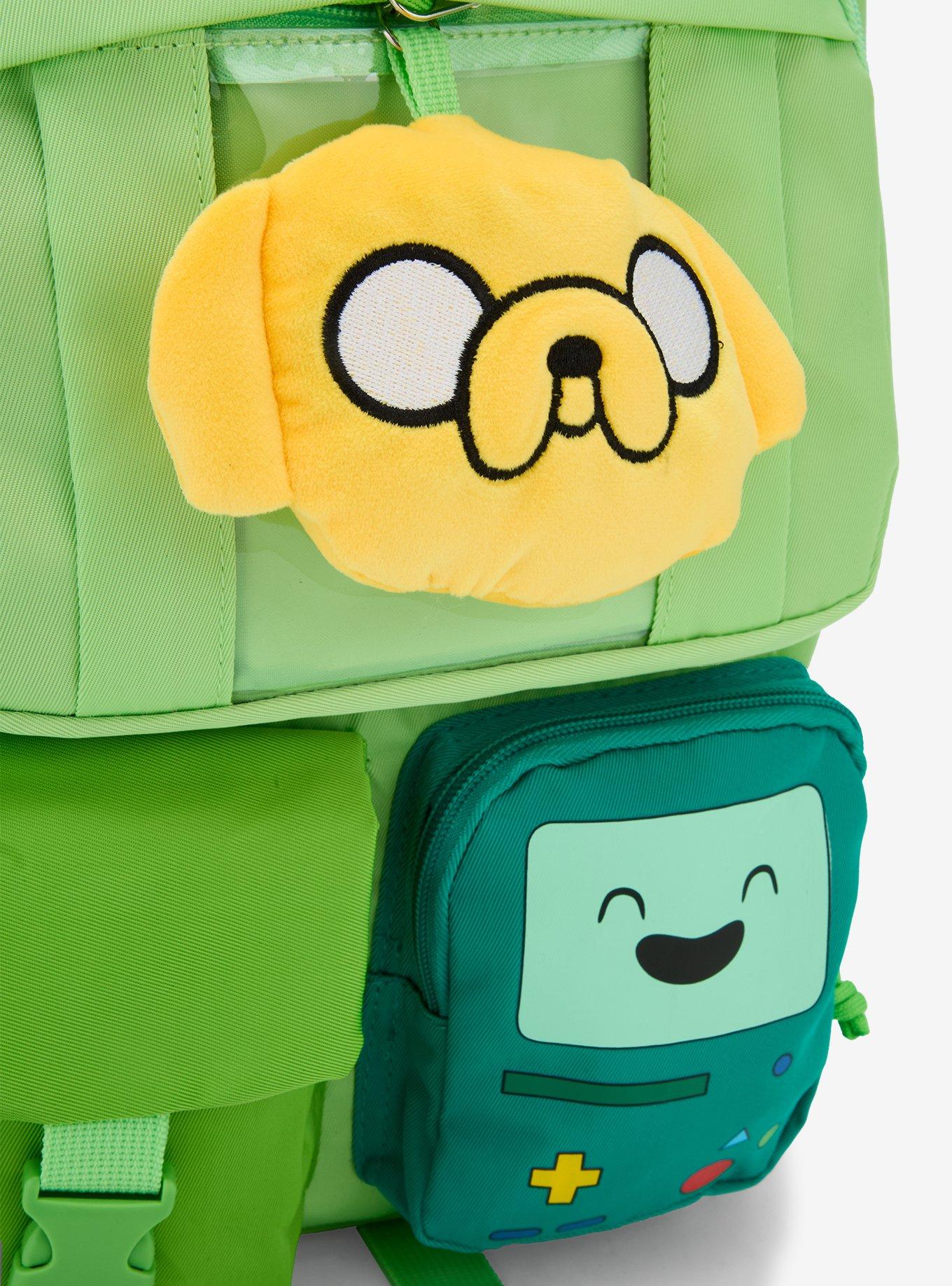 Adventure Time BMO Jake Multi Pocket Backpack, , alternate