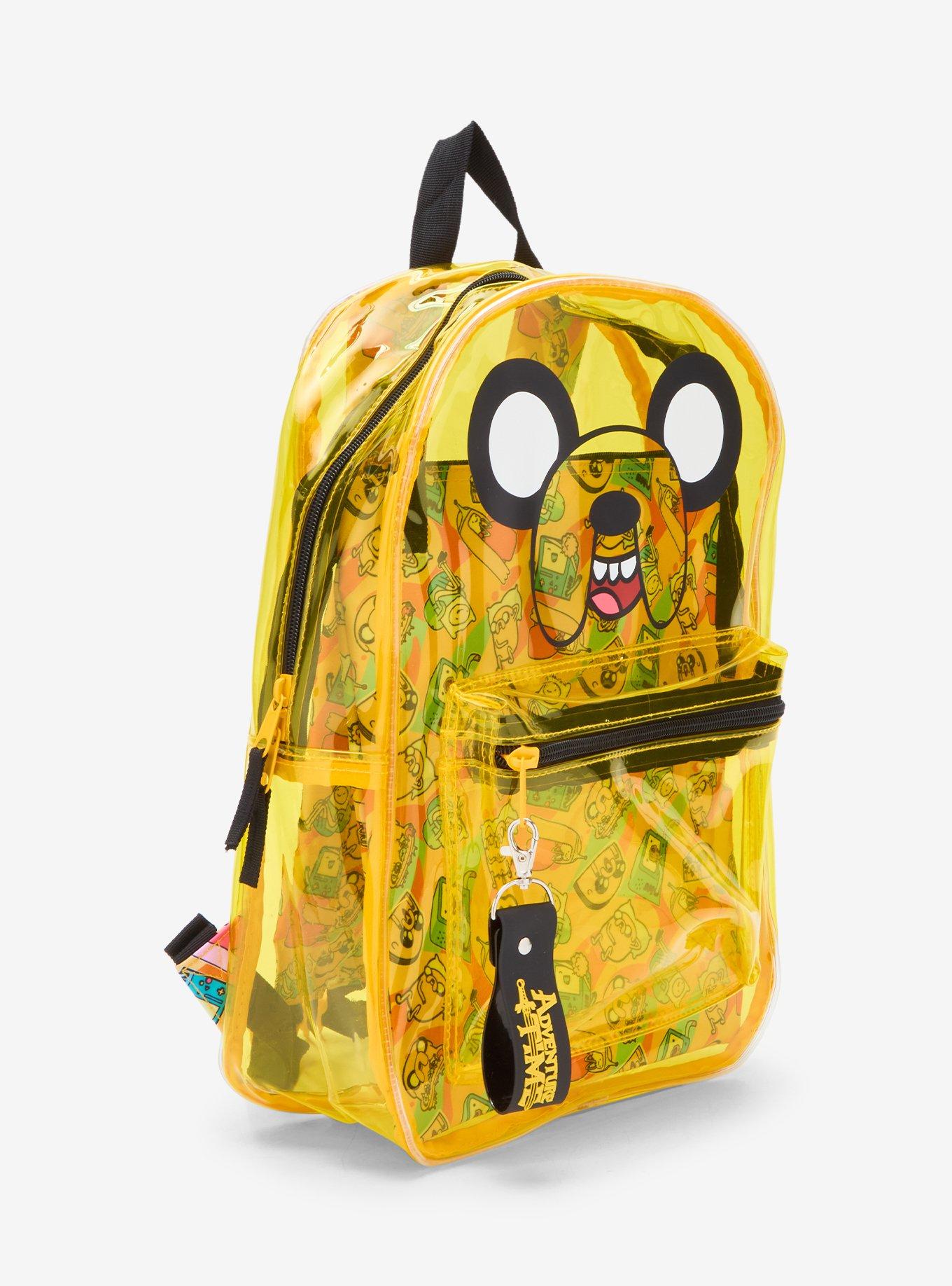 Adventure Time Jake Clear Backpack, , alternate