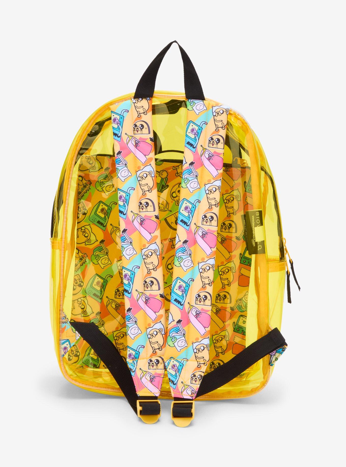 Adventure Time Jake Clear Backpack, , alternate