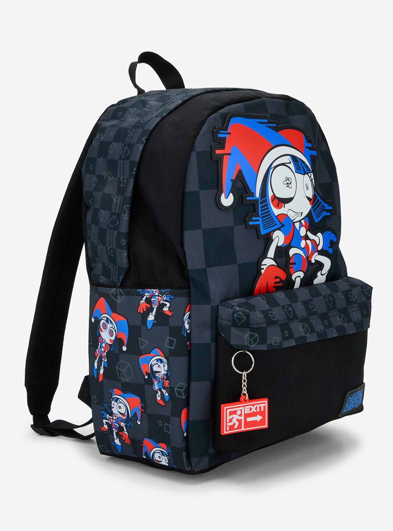 The Amazing Digital Circus Pomni Checkered Backpack, , hi-res