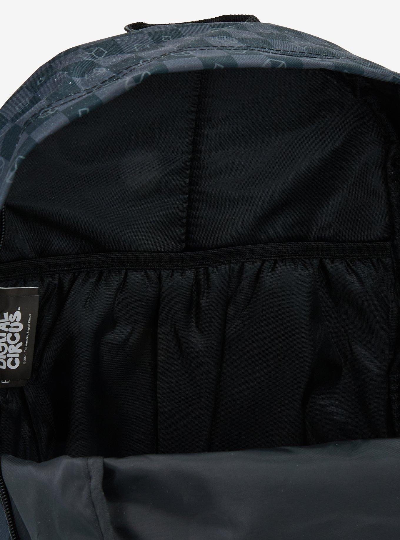 The Amazing Digital Circus Pomni Checkered Backpack, , alternate