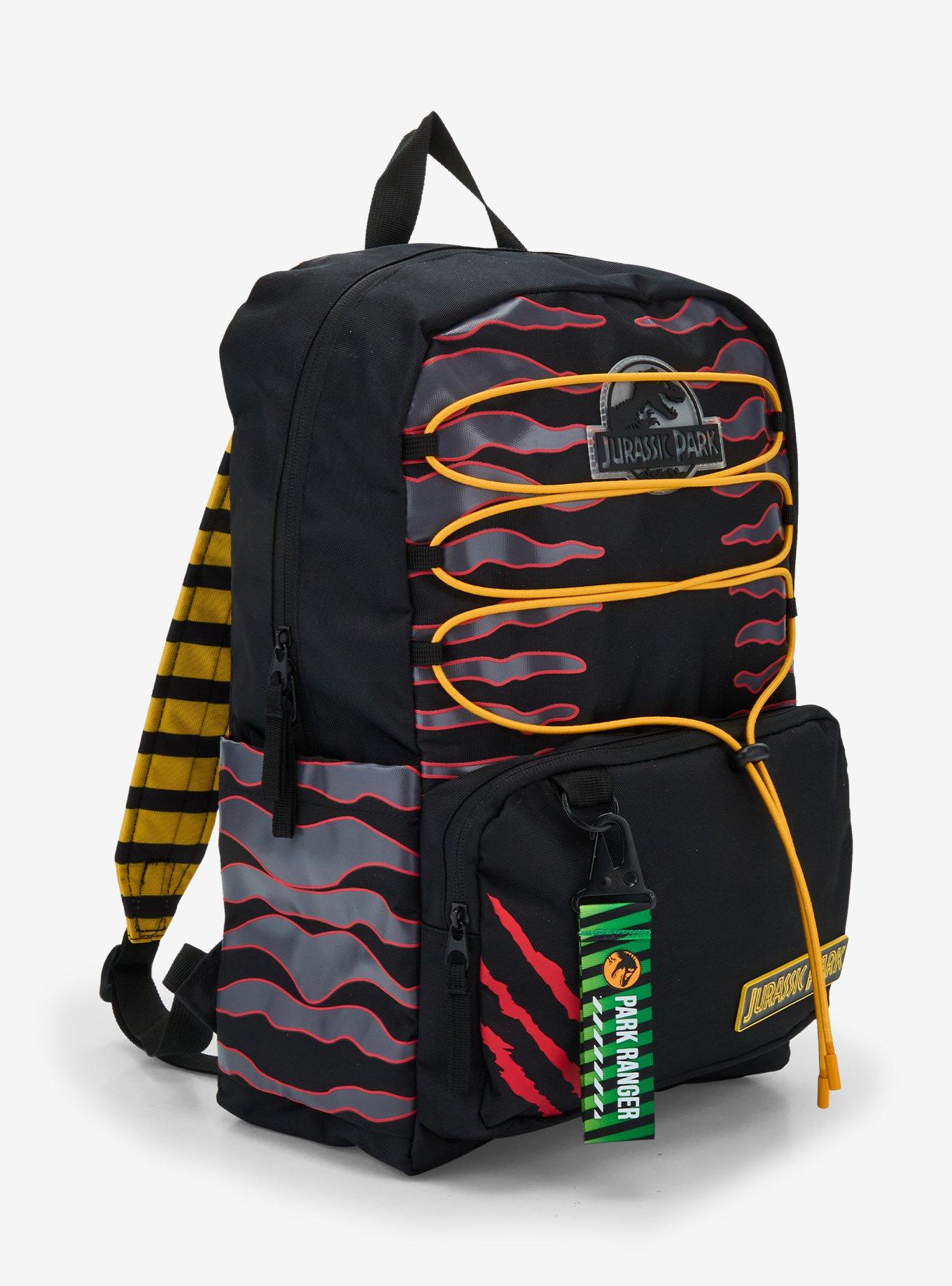 Jurassic Park Cord Pull Tag Backpack, , hi-res