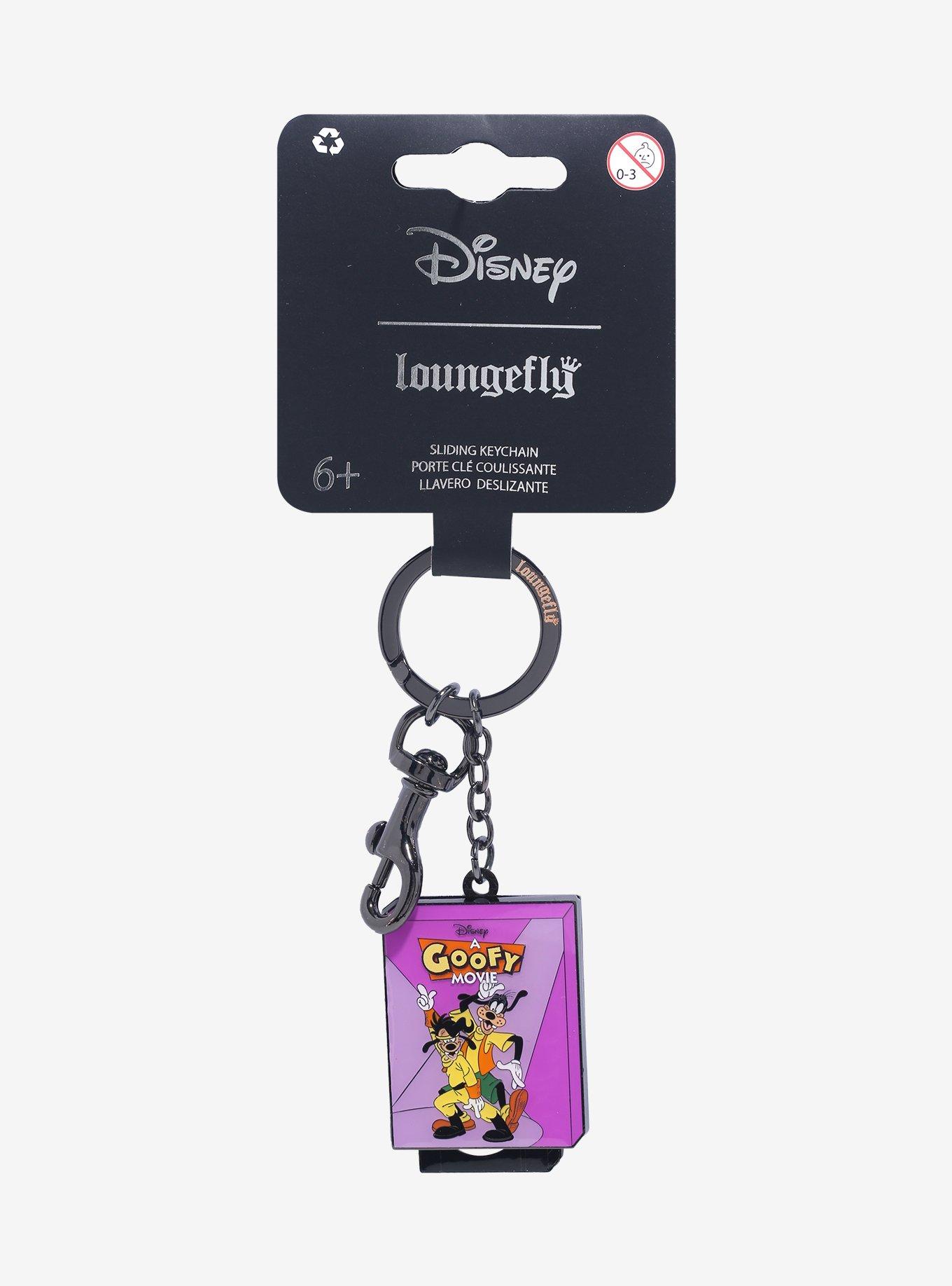 Loungefly Disney A Goofy Movie VHS Sliding Keychain — BoxLunch Exclusive, , alternate