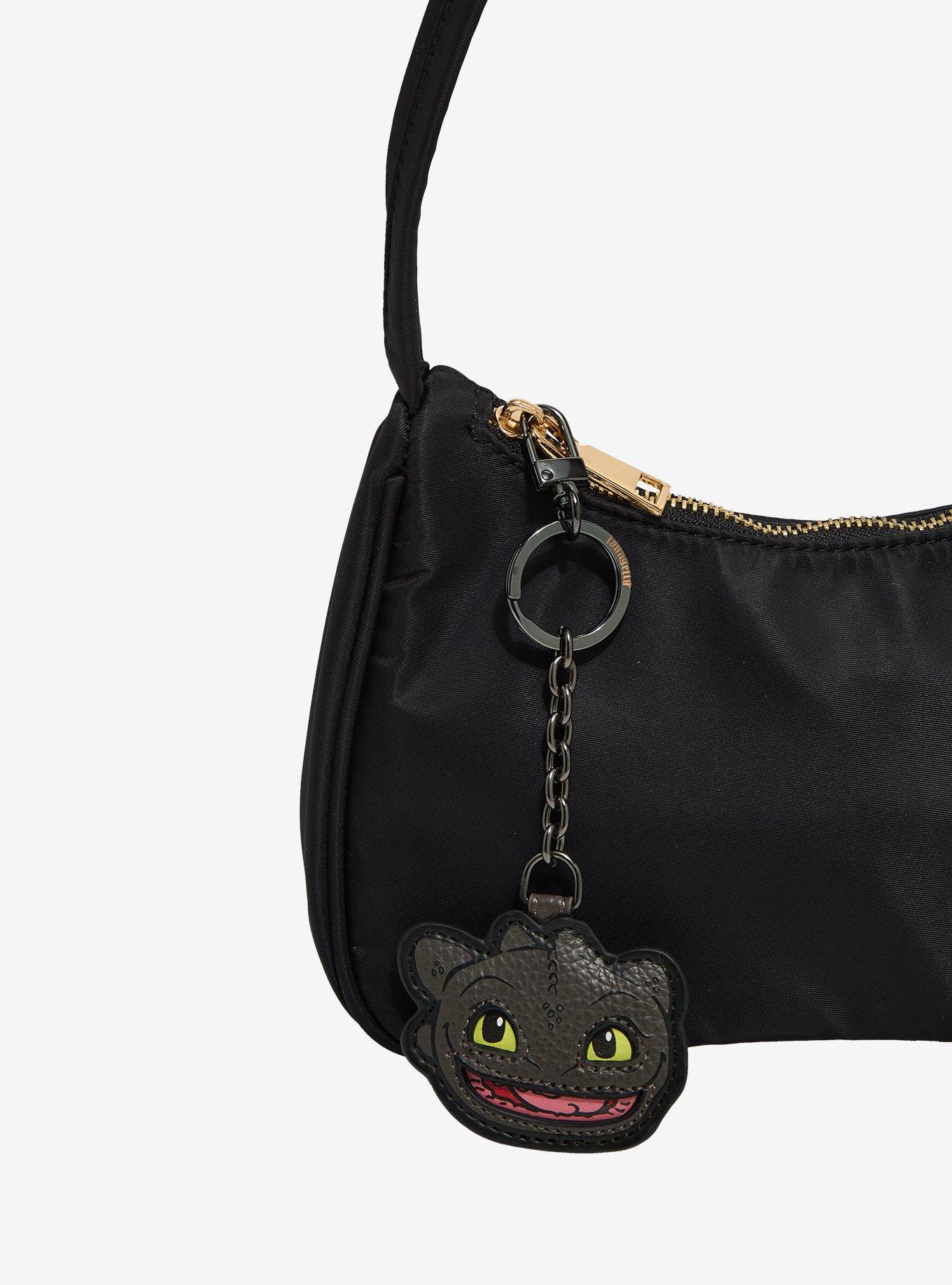 Loungefly DreamWorks How to Train Your Dragon Toothless Face Keychain - BoxLunch Exclusive, , hi-res