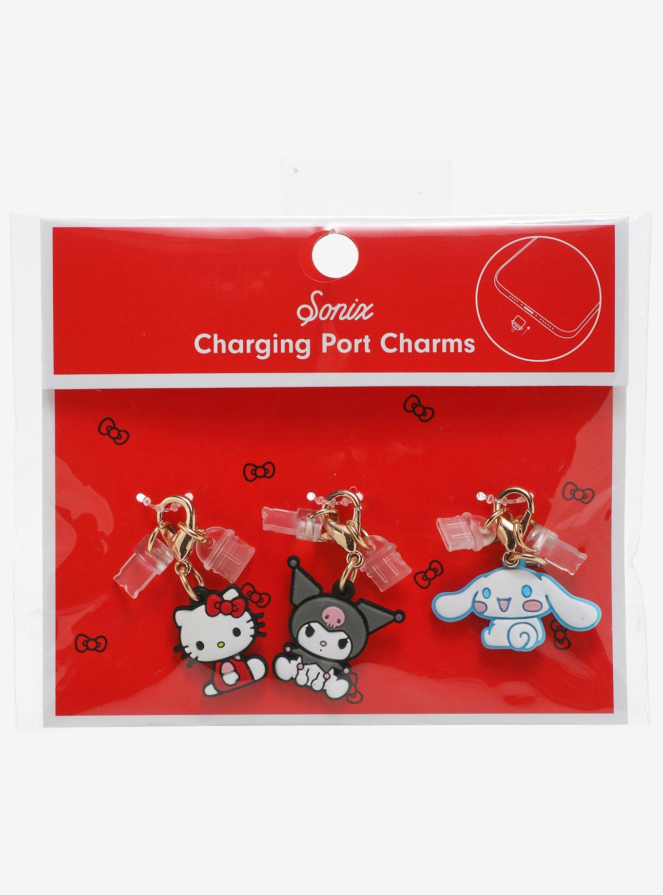 Sonix Hello Kitty And Friends Charging Port Charm Set, , alternate