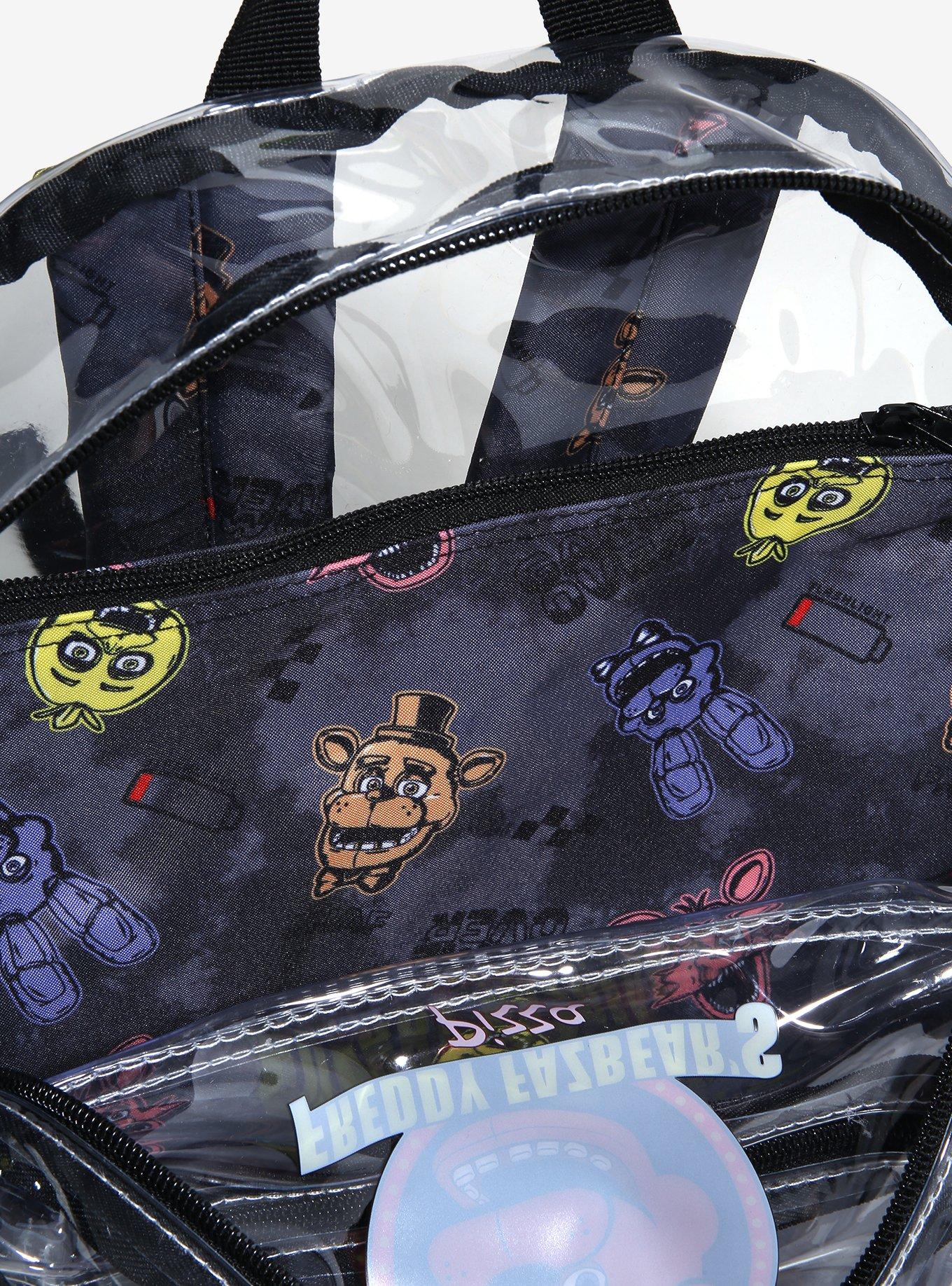Five Nights At Freddy's Clear Backpack, , alternate