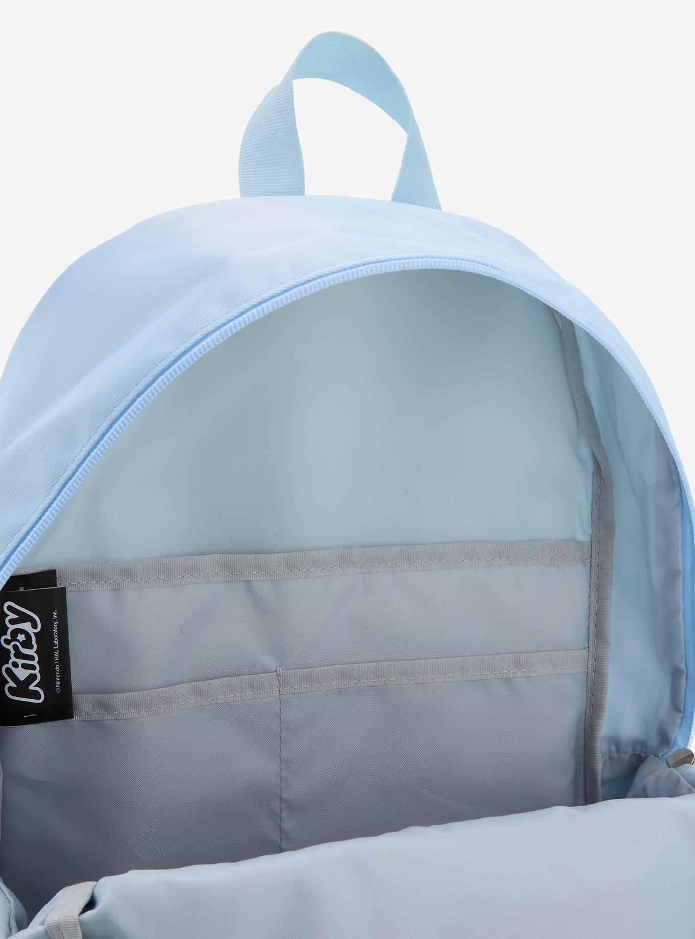 Kirby Pastel Blue Multi Pocket Backpack, , alternate
