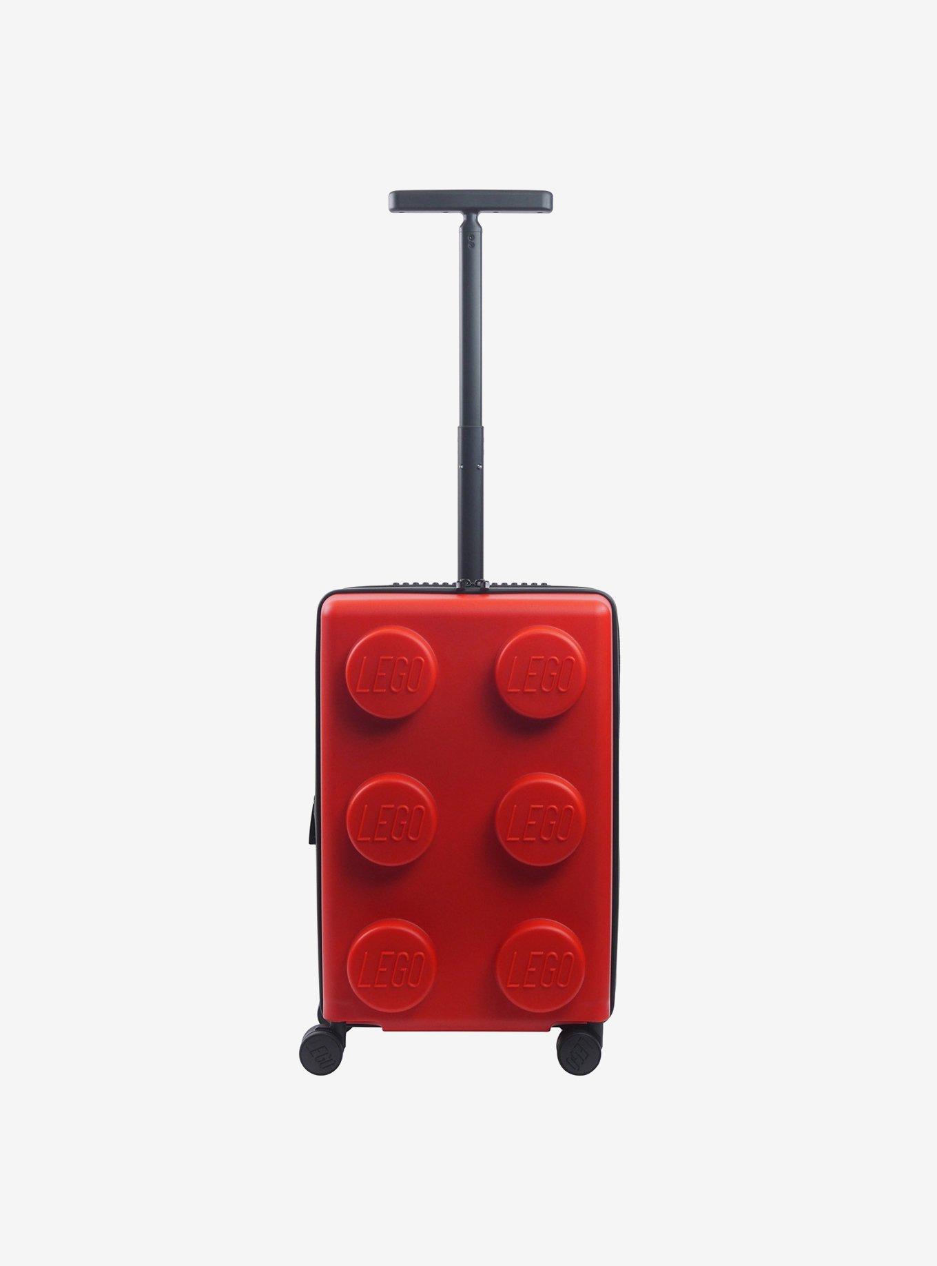 FUL LEGO Signature Brick 2x3 Trolley Expandable Carry-On Luggage Red, , hi-res