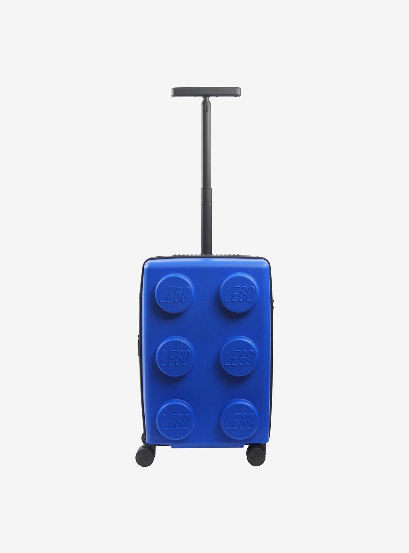 FUL LEGO Signature Brick 2x3 Trolley Expandable Carry-On Luggage Blue, , hi-res