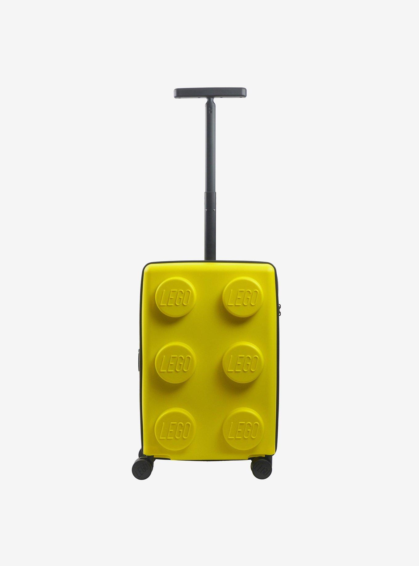 FUL LEGO Signature Brick 2x3 Trolley Expandable Carry-On Luggage Yellow, , alternate