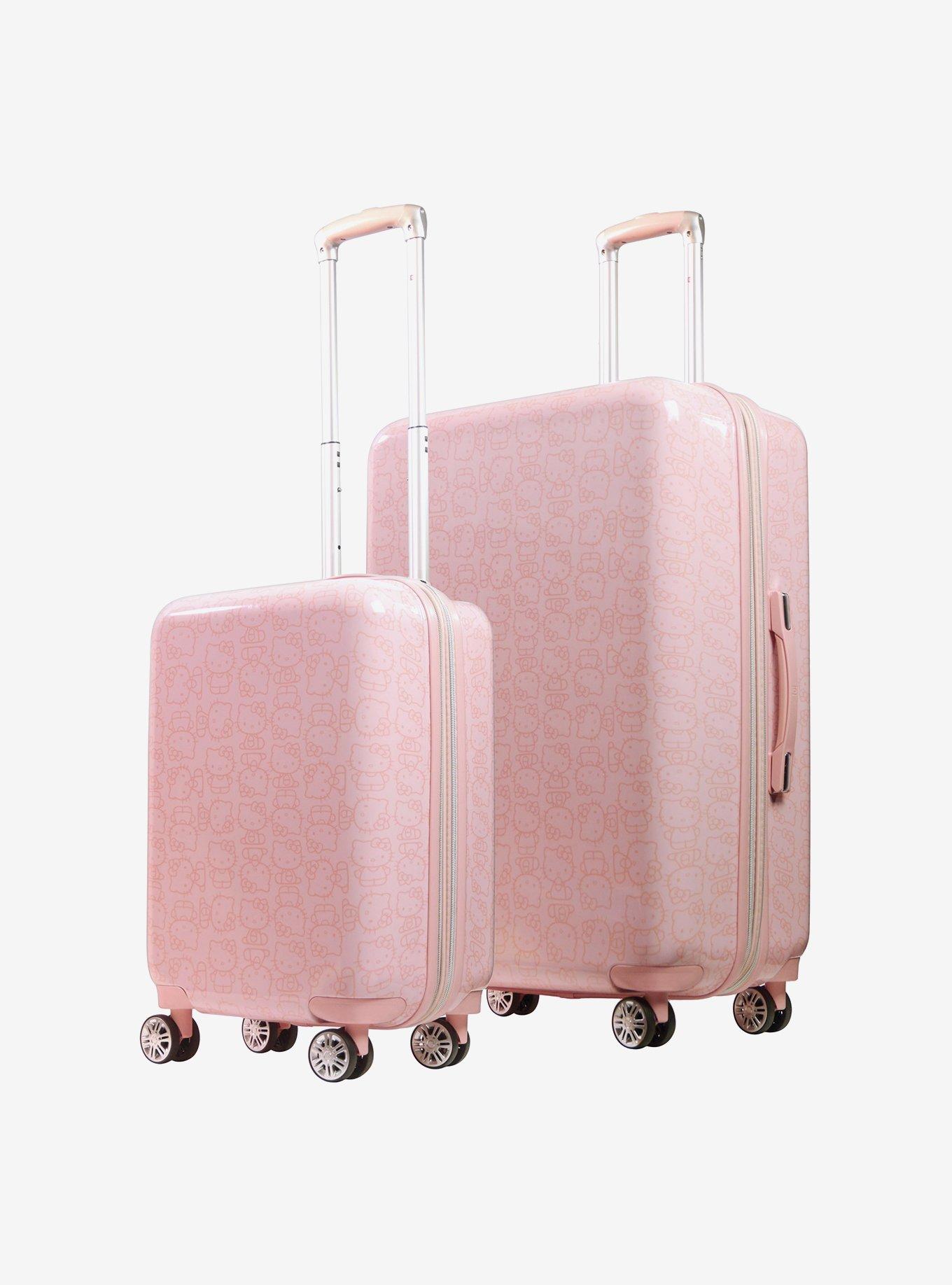FUL Hello Kitty Pose All Over Print 2-Piece Luggage Set, , alternate