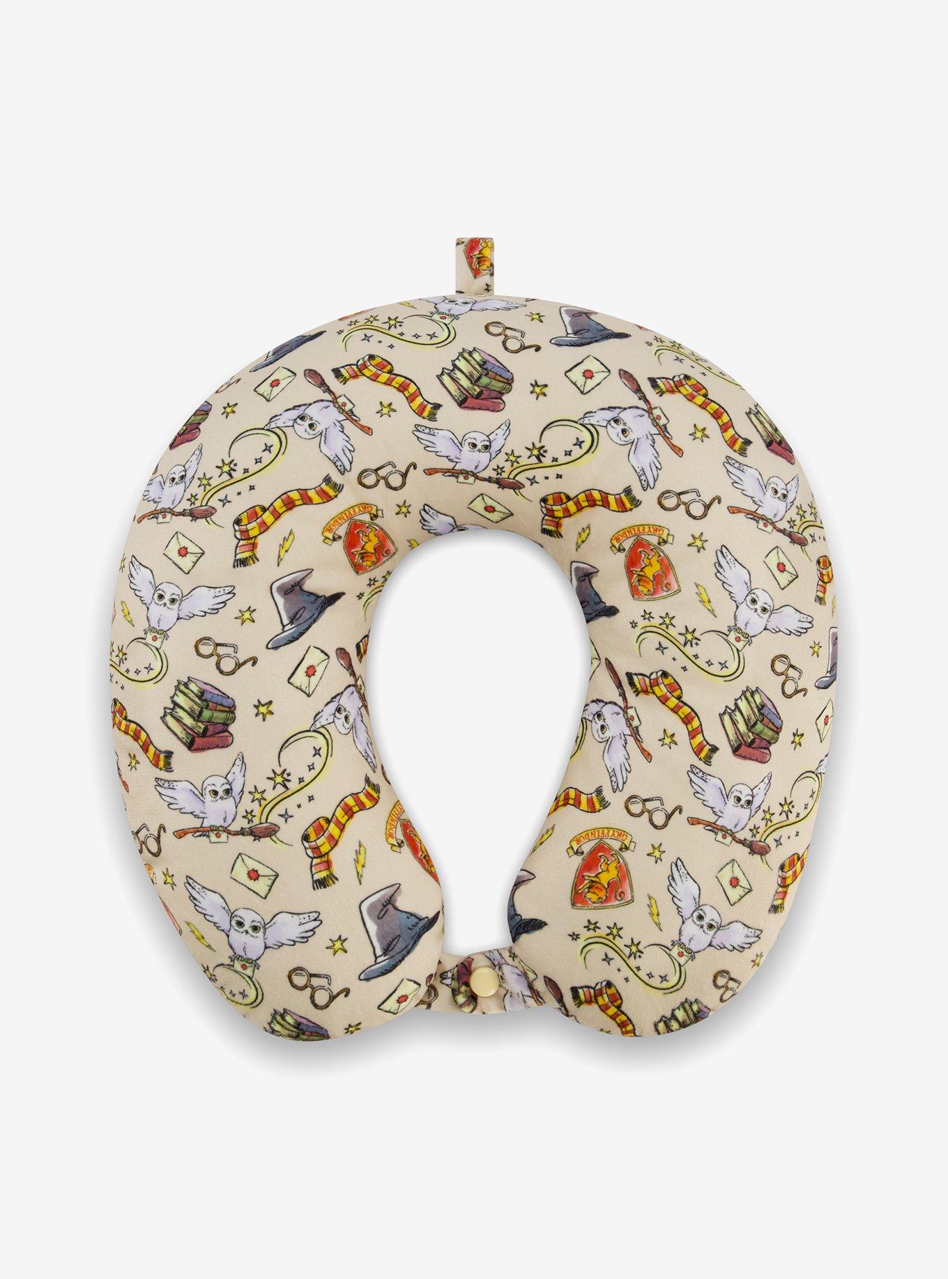 FUL Harry Potter All Over Print Travel Neck Pillow, , hi-res