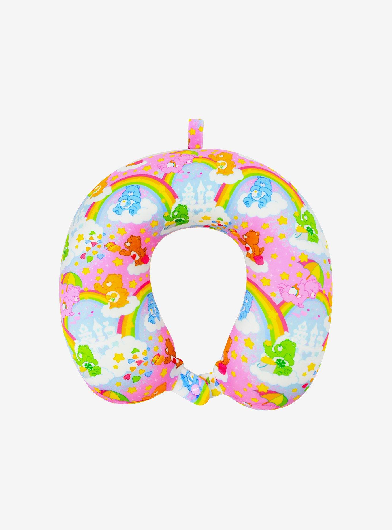 FUL Care Bears Clouds All Over Print Travel Neck Pillow, , hi-res