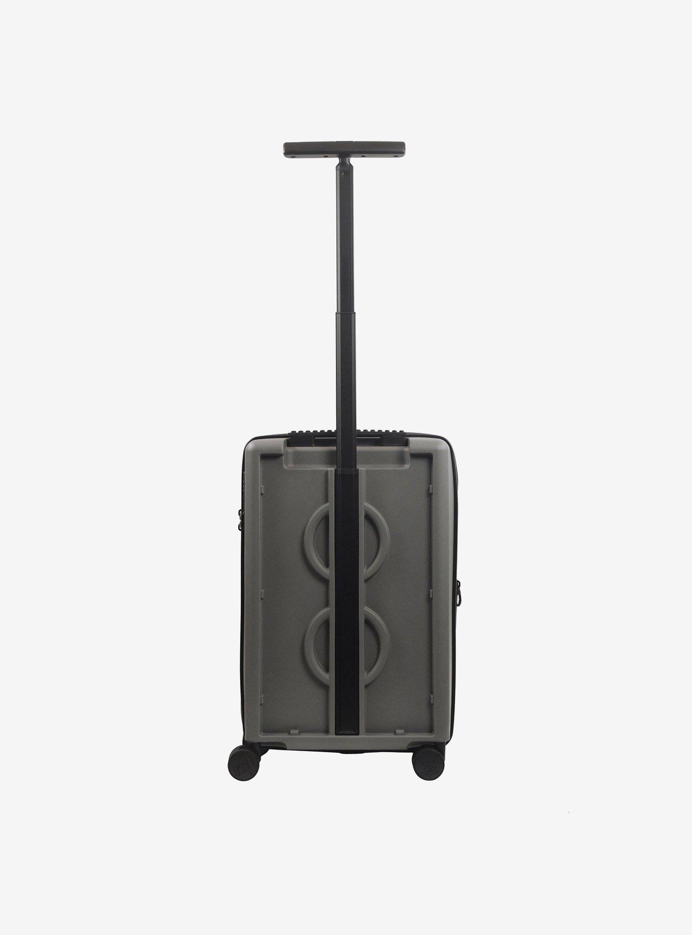 FUL LEGO Signature Brick 2x3 Trolley Expandable Carry-On Luggage Grey, , alternate