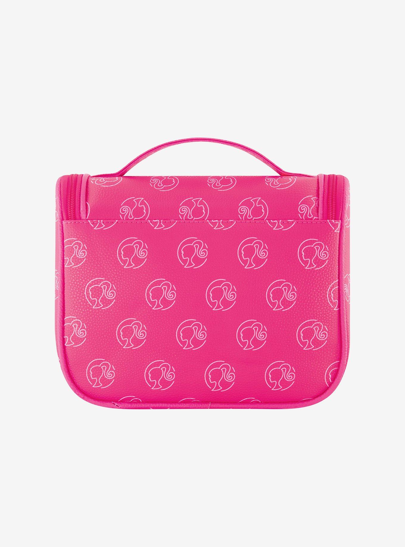 FUL Barbie All Over Logo Pattern Cosmetic Bag, , hi-res