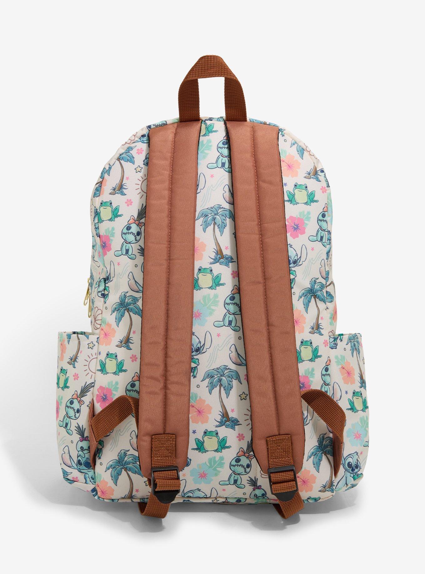 Loungefly Disney Stitch Scrump Tropical Backpack, , alternate