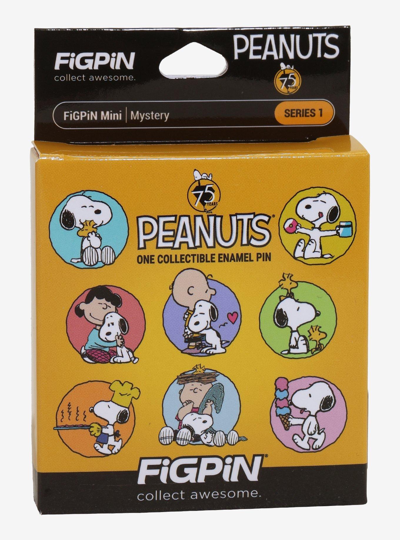 FiGPiN Peanuts Series 1 Blind Box Enamel Pin, , hi-res