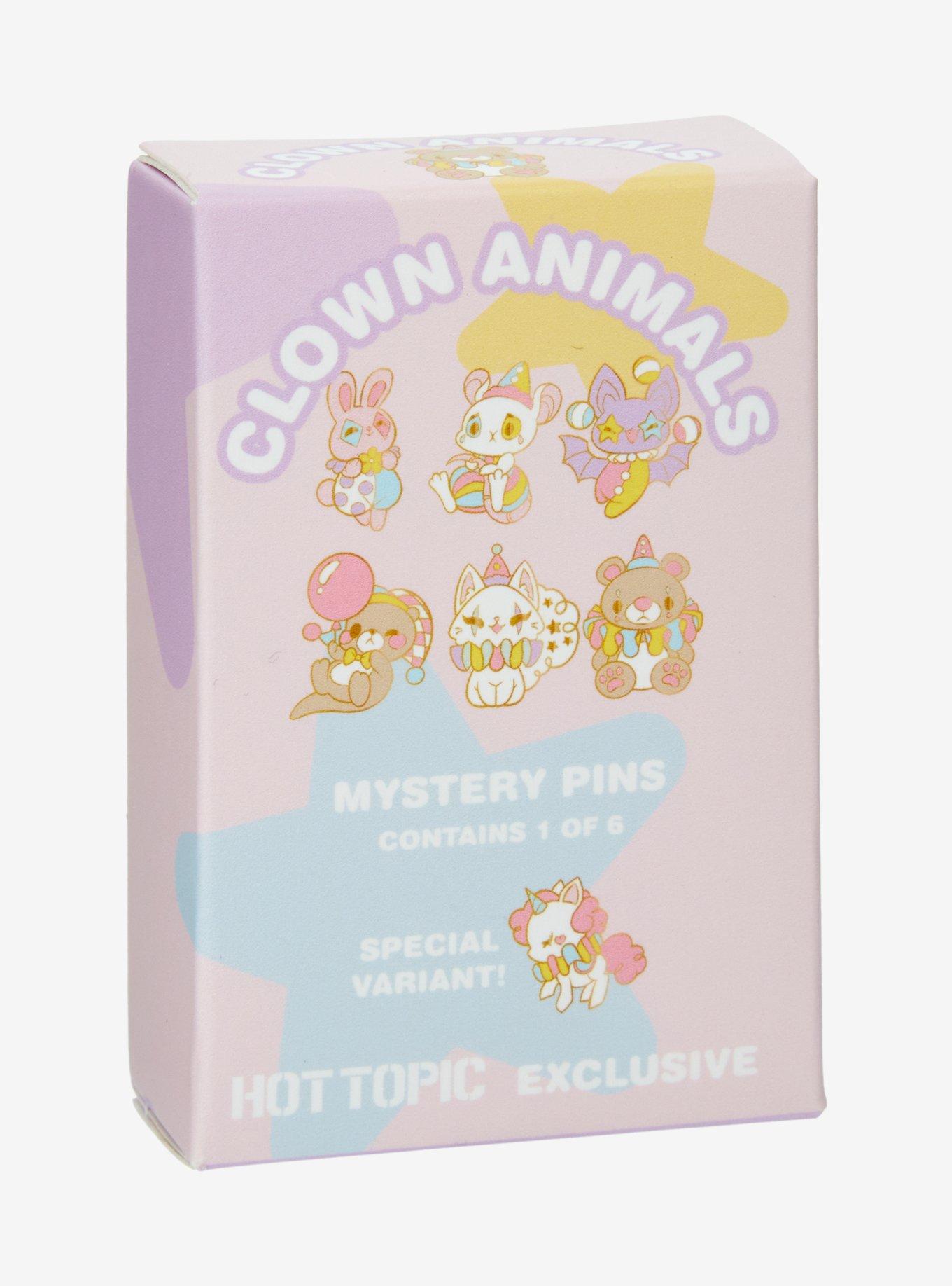 Clown Animal Blind Box Enamel Pin Hot Topic Exclusive, , hi-res