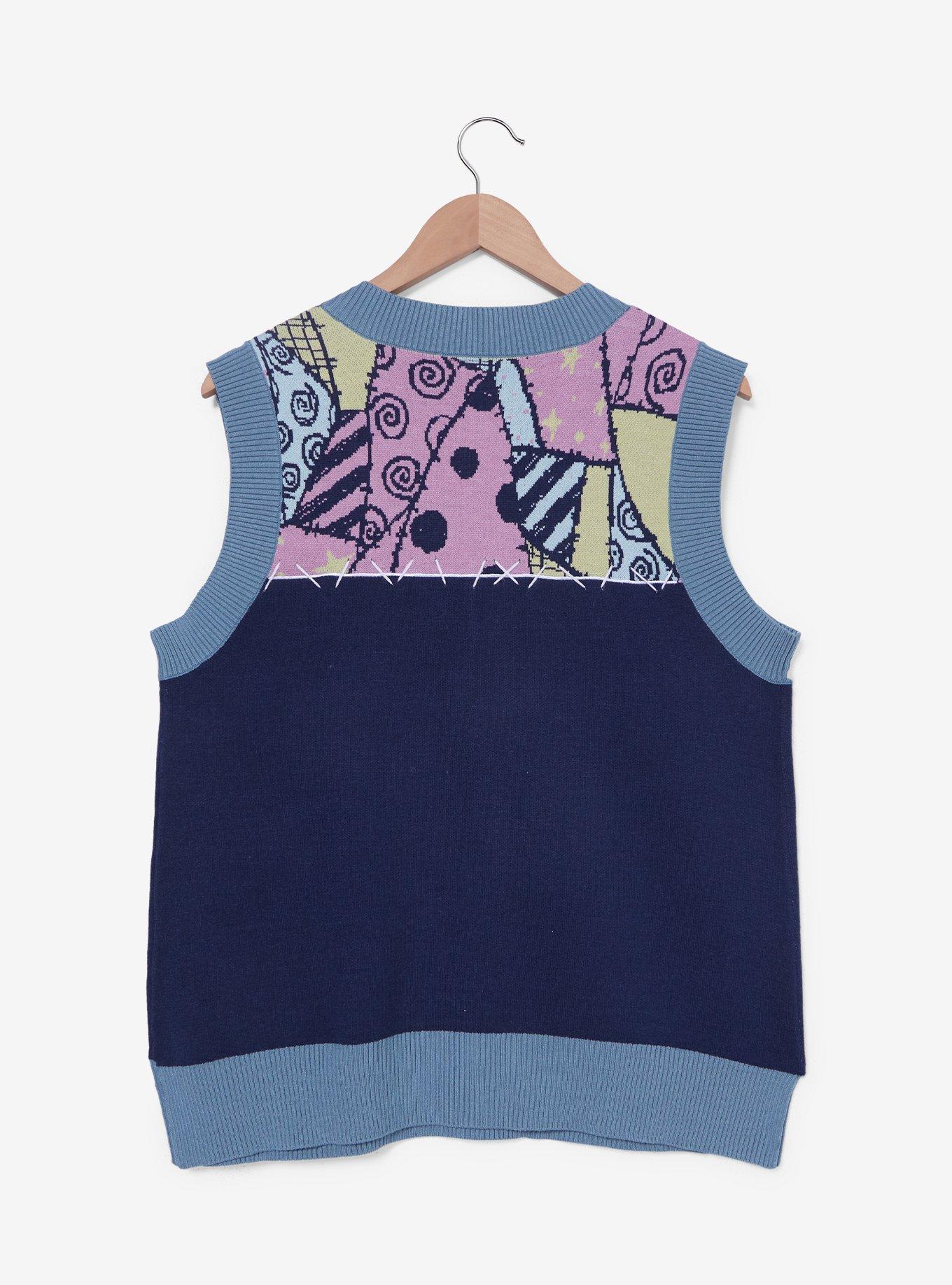 Disney The Nightmare Before Christmas Sally Icons Women's Sweater Vest - BoxLunch Exclusive, MULTI, alternate