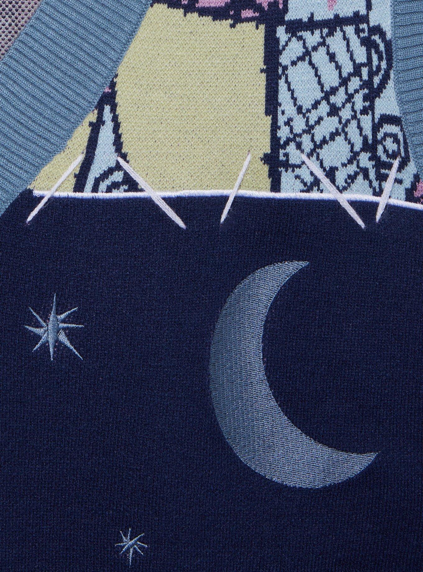 Disney The Nightmare Before Christmas Sally Icons Women's Plus Size Sweater Vest - BoxLunch Exclusive, MULTI, alternate