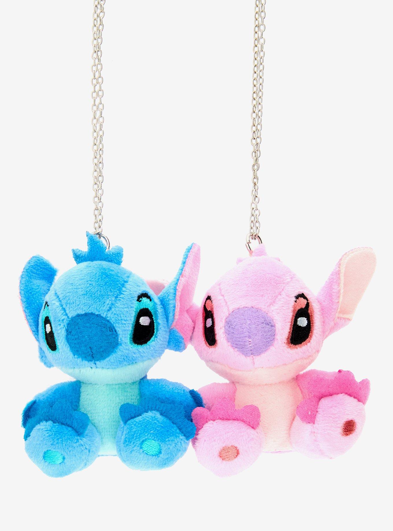 Disney Stitch & Angel Plush Best Friend Necklace Set, , alternate