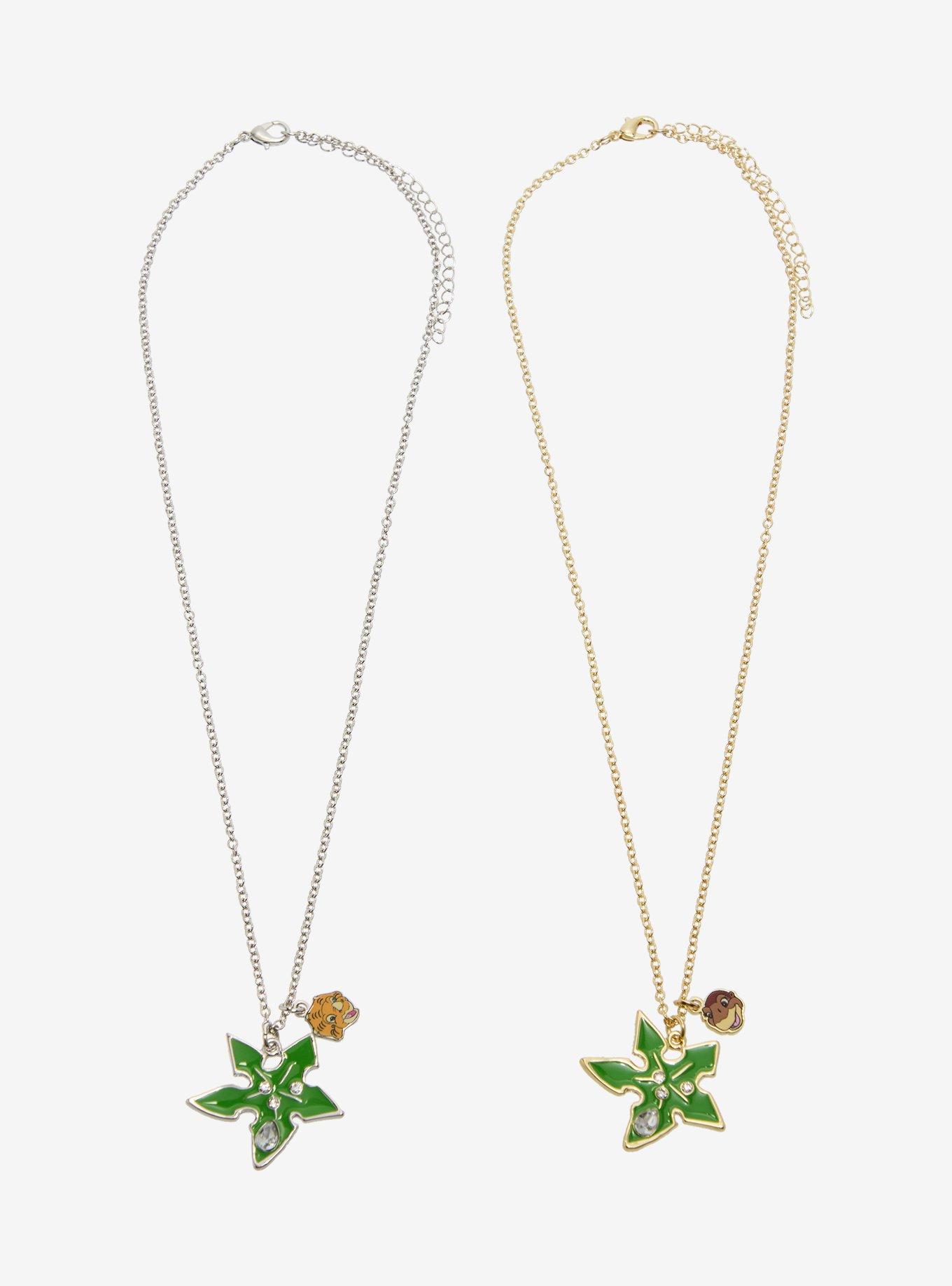 The Land Before Time Littlefoot & Cera Best Friend Necklace Set, , alternate