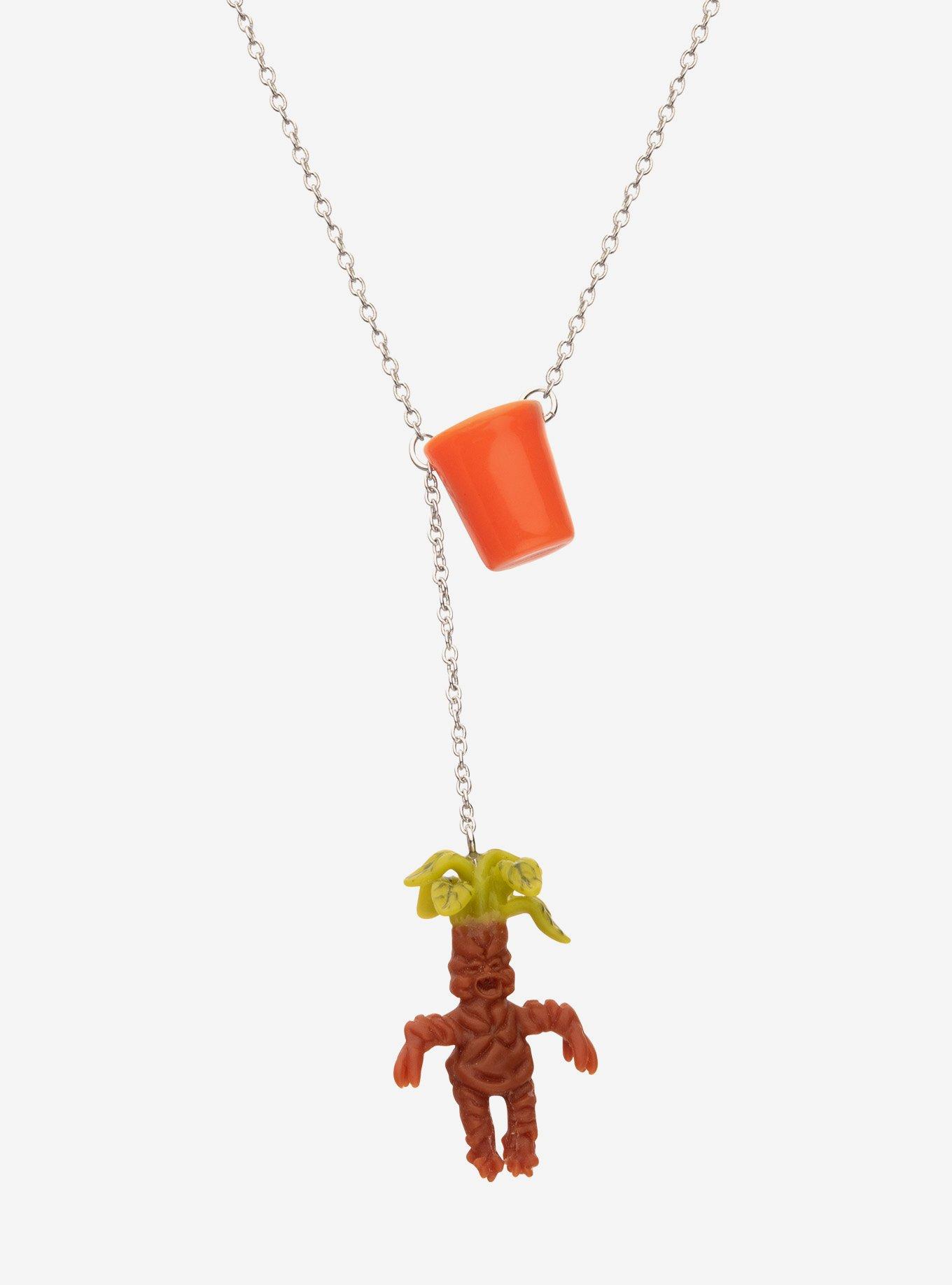 Harry Potter Mandrake Pot Necklace, , hi-res