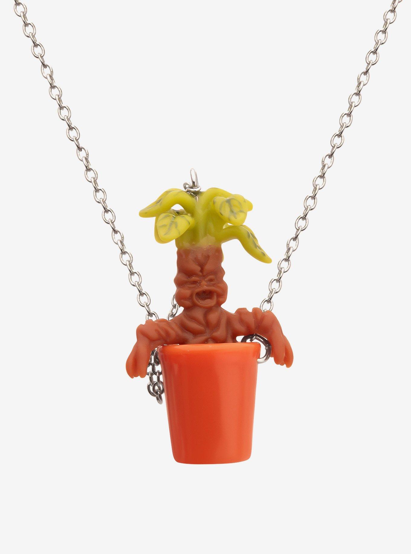Harry Potter Mandrake Pot Necklace, , alternate