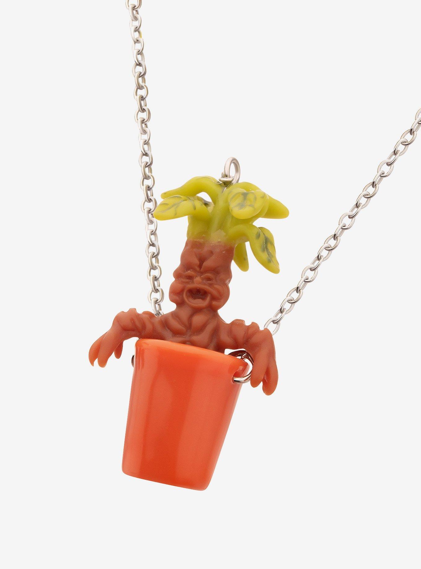 Harry Potter Mandrake Pot Necklace, , alternate