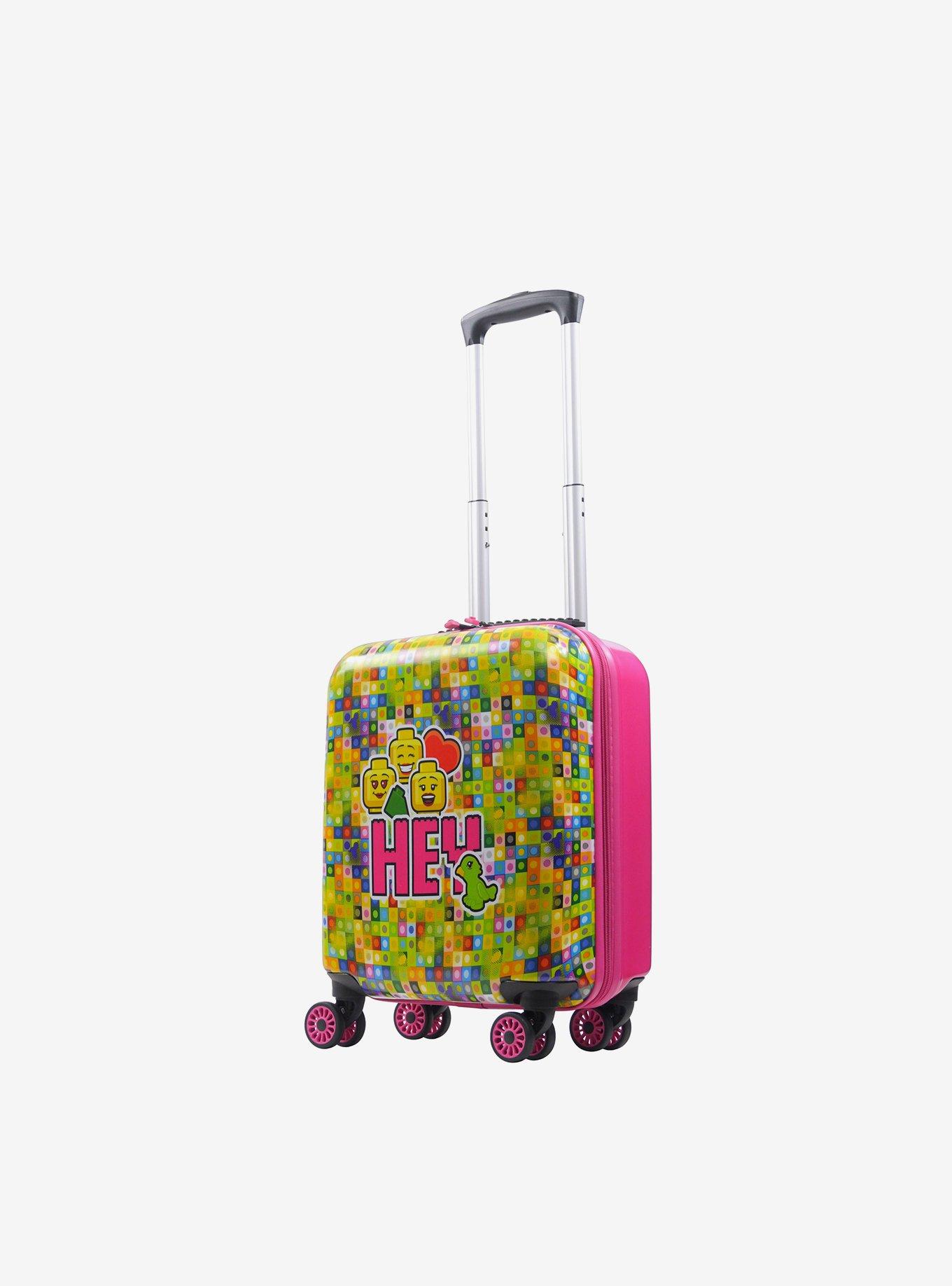 FUL LEGO Play Date Minifigures Hey Kids Carry-On Luggage