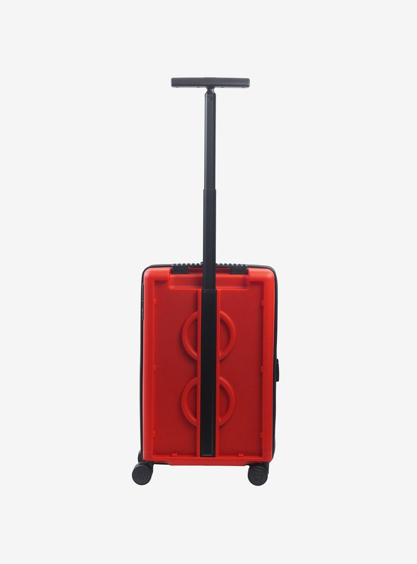 FUL LEGO Signature Brick 2x3 Trolley Expandable Carry-On Luggage Red, , alternate
