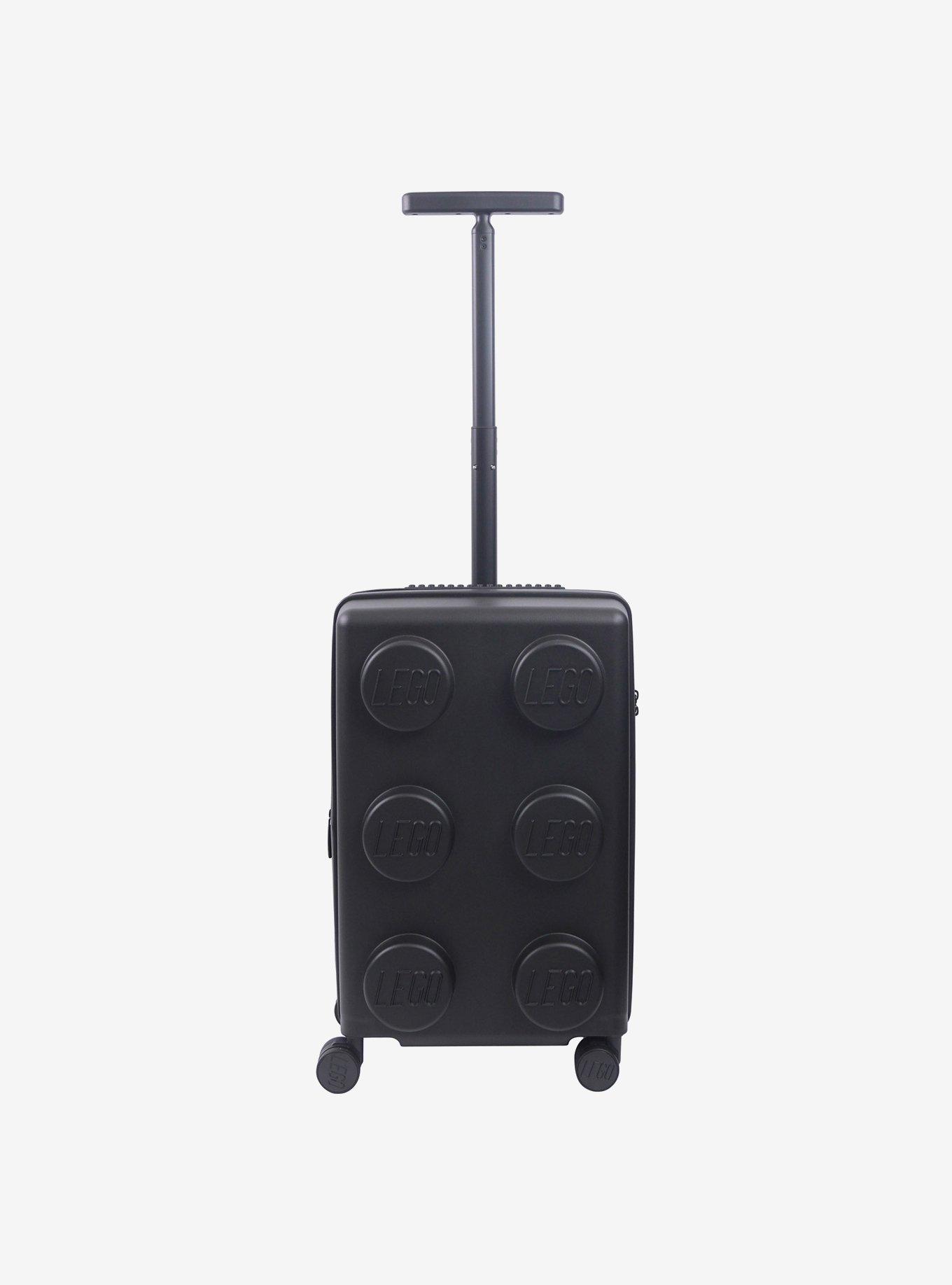 FUL LEGO Signature Brick 2x3 Trolley Expandable Carry-On Luggage Black, , alternate