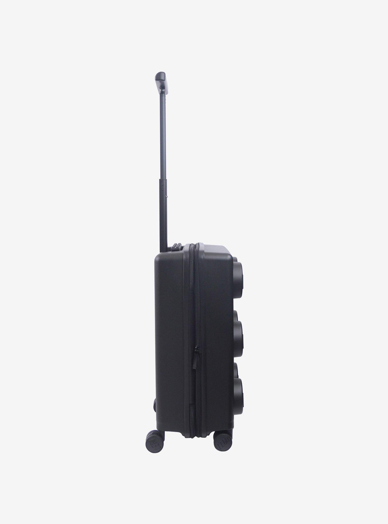 FUL LEGO Signature Brick 2x3 Trolley Expandable Carry-On Luggage Black, , alternate