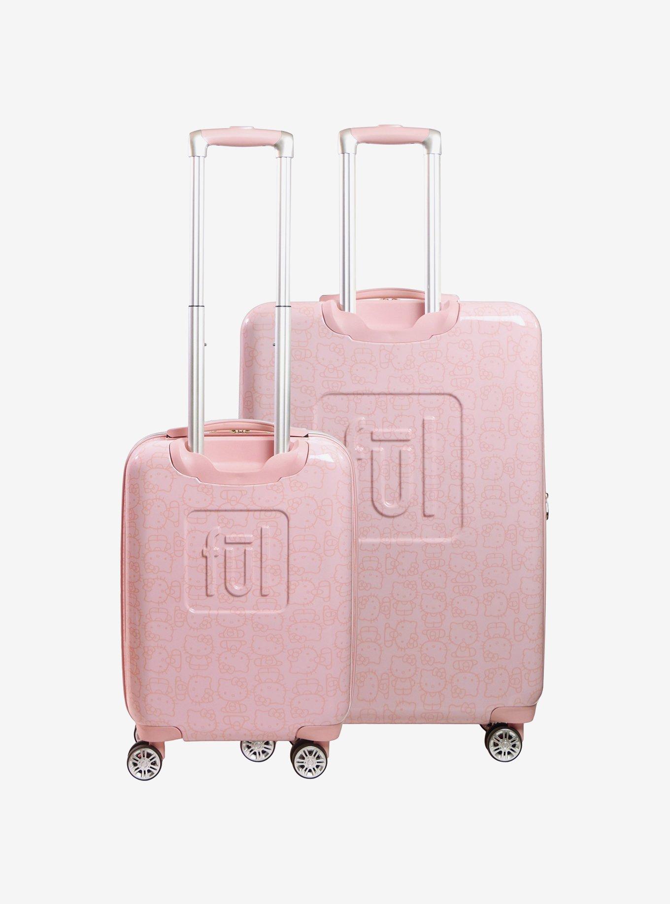 FUL Hello Kitty Pose All Over Print 2-Piece Luggage Set, , alternate