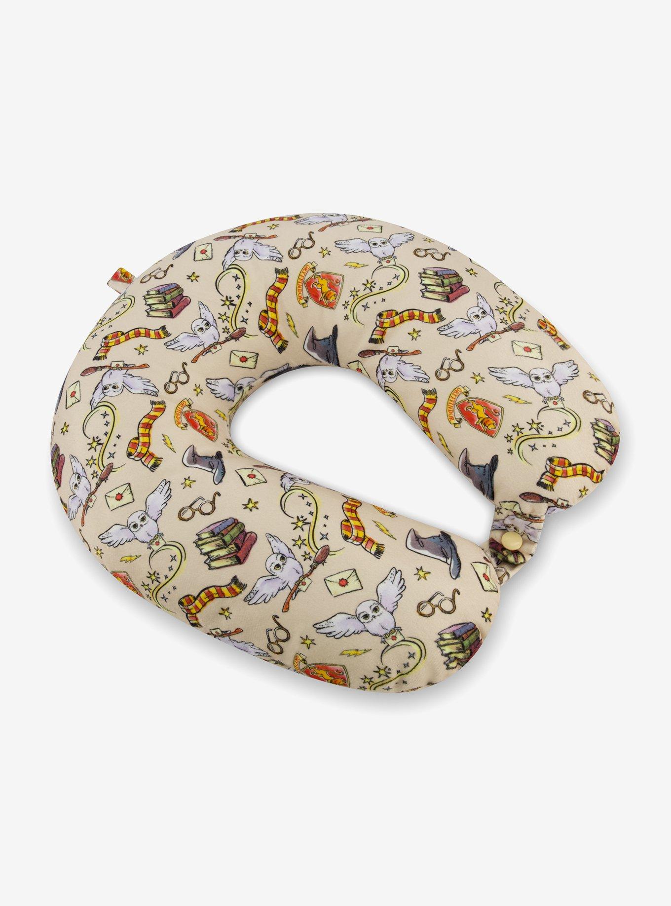 FUL Harry Potter All Over Print Travel Neck Pillow, , alternate