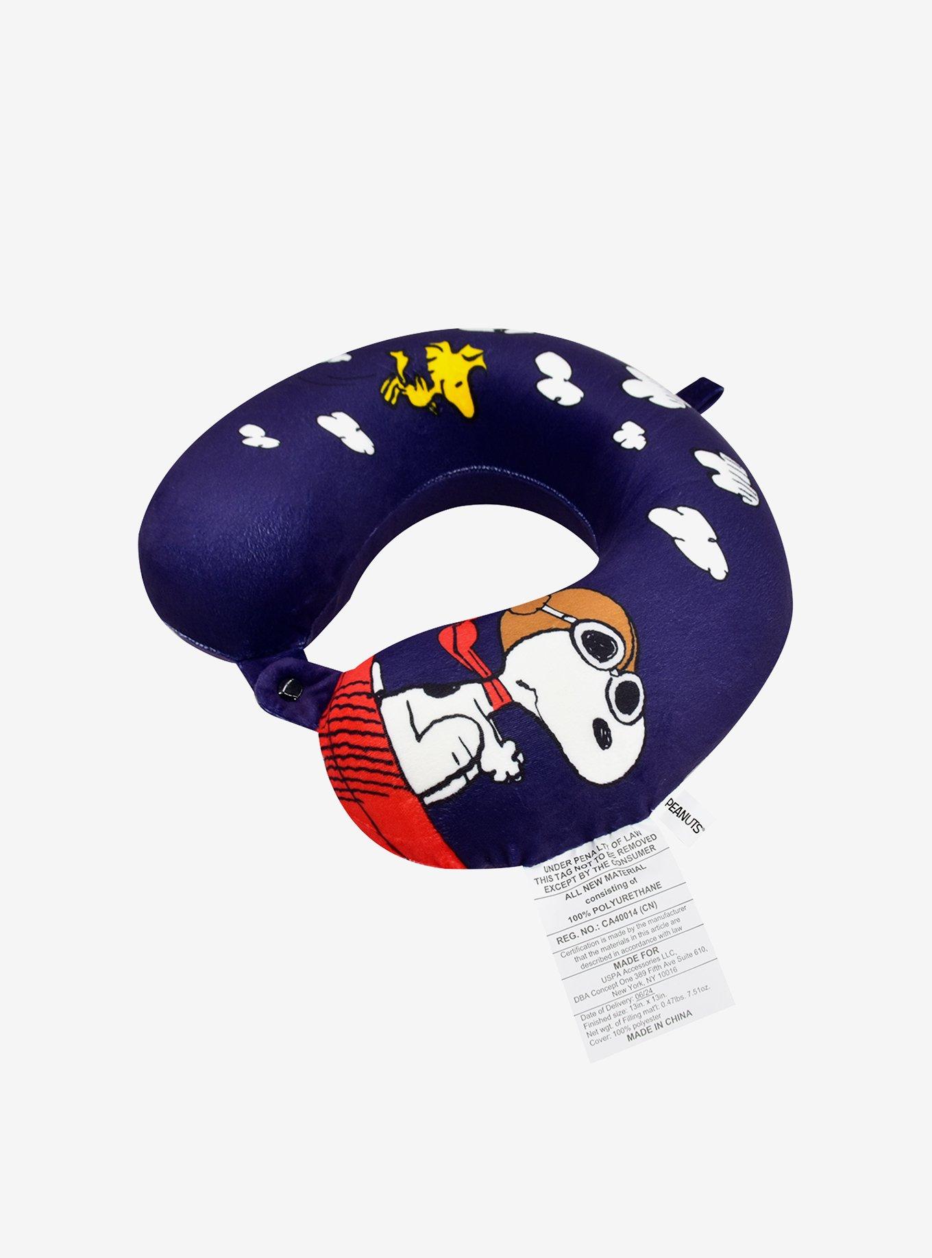 FUL Peanuts Snoopy Pilot & Woodstock Travel Neck Pillow, , alternate